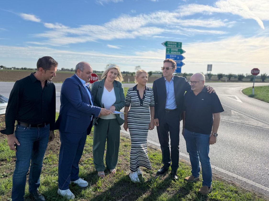 Immagine per San Vito al Torre, via libera alla richiesta per la rotatoria tra le Strade Regionali 252 e UD 2: la Regione avvia l'istruttoria