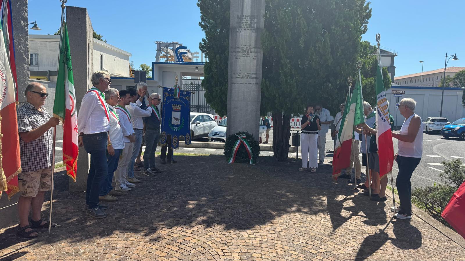 Immagine per Monfalcone ricorda l'8 settembre 1943: ANPI e CGIL in Largo Cosulich in memoria dei 503 operai caduti