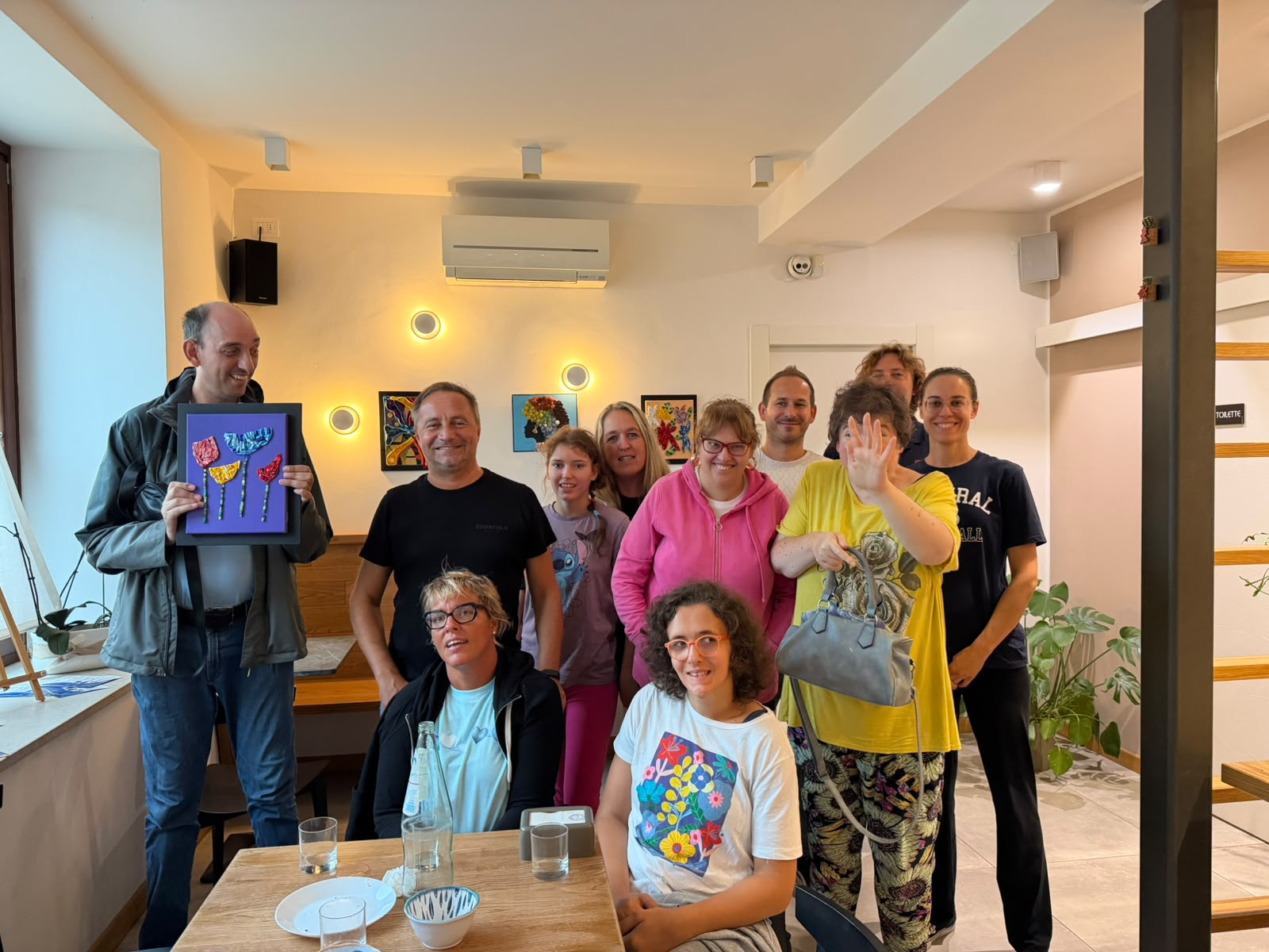 Immagine per Aurisina, al Bar ‘Plk’ la mostra ‘Detajli’: le opere di 15 artisti con disabilità del CEO di Malchina