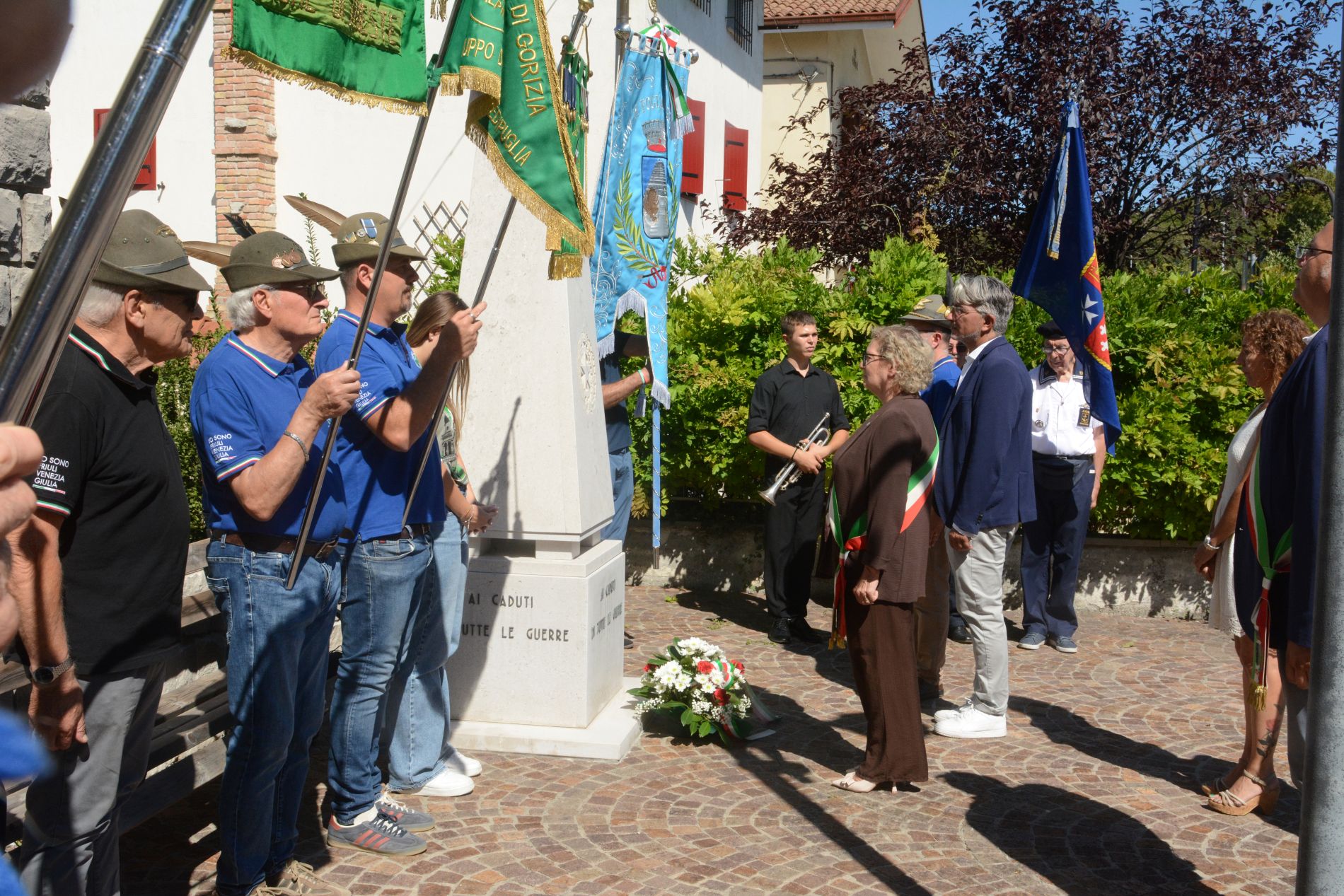 Immagine per Fotonotizia - Fogliano Redipuglia, il Gruppo Alpini ‘Gino Piagno’ festeggia 70 anni di fondazione