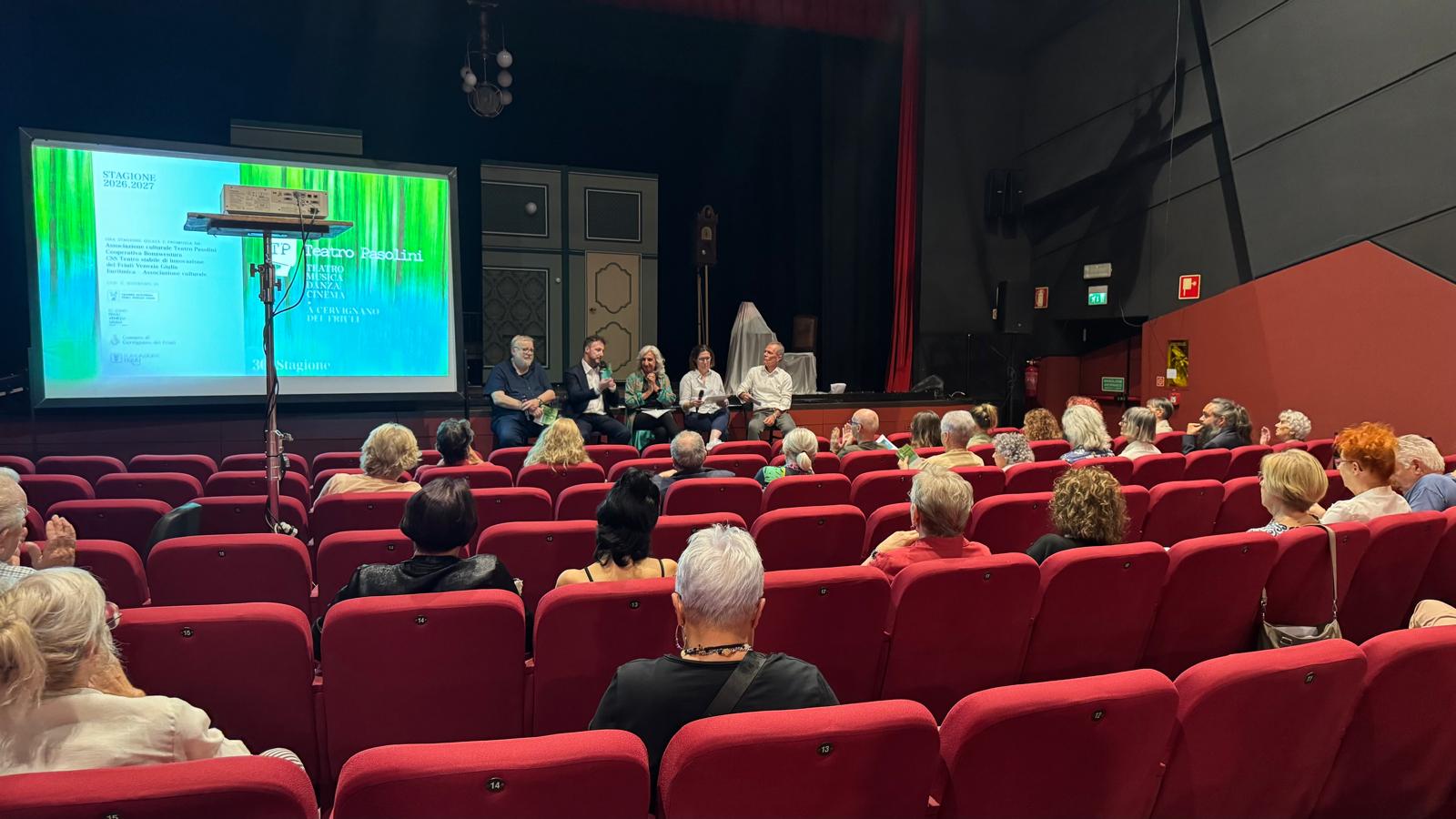 Immagine per Cervignano, ecco la nuova stagione del Teatro Pasolini che compie 30 anni: debutto il 18 settembre con lo spettacolo ‘Sapiens’ in realtà aumentata