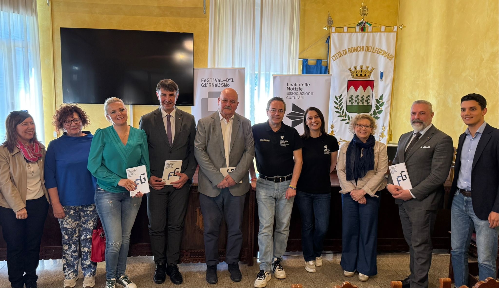 Copertina per Coscienze critiche, scenari di guerra, politica e giovani voci nell’informazione: presentato a Ronchi il Festival del Giornalismo