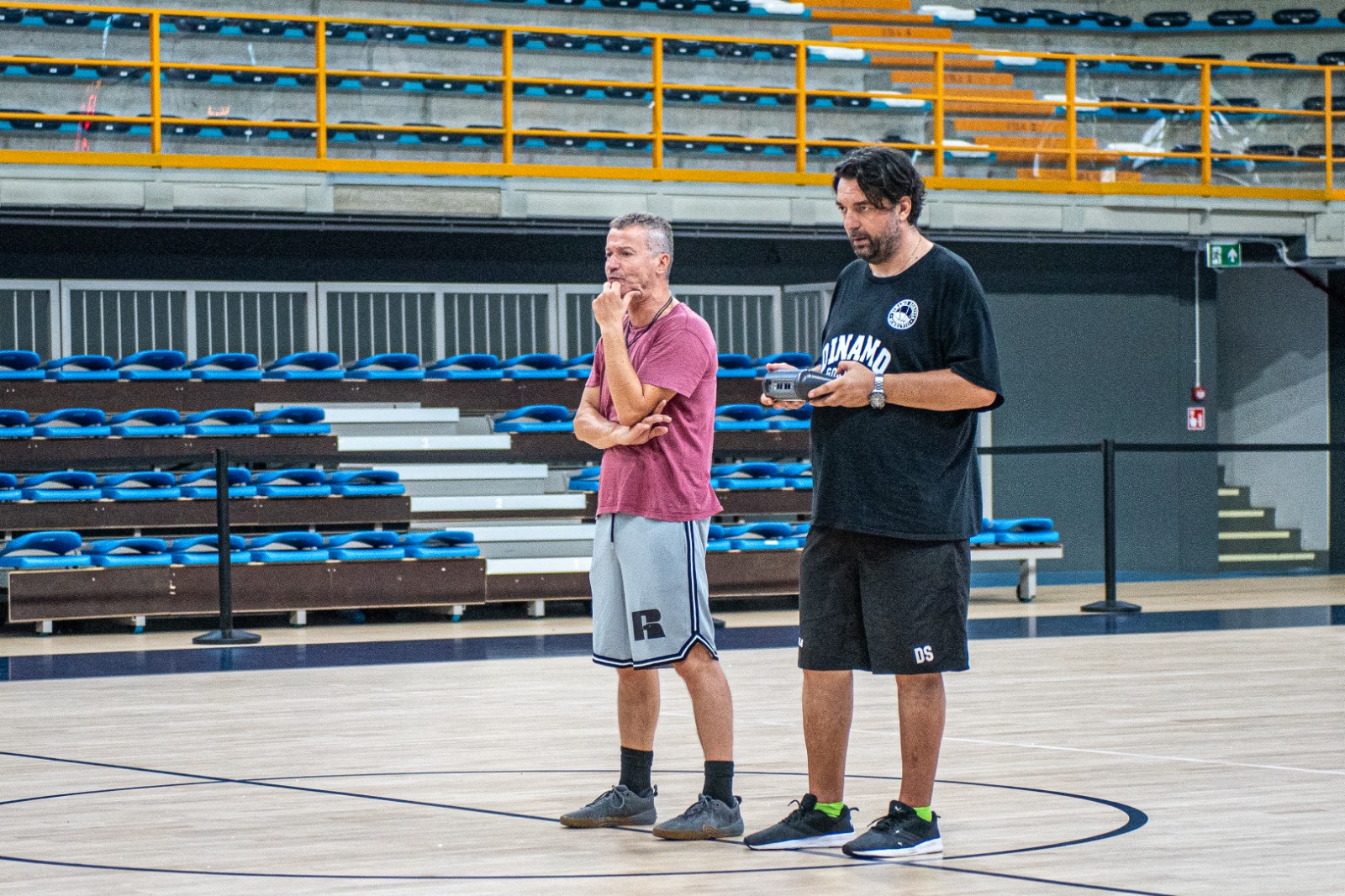 Immagine per Dinamo Gorizia, cominciati gli allenamenti. Le impressioni di Tomasi, «continuità quanto a impegno e applicazione»
