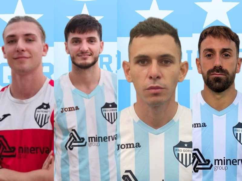 Pro Gorizia, la squadra si rinforza con cinque nuovi innesti 