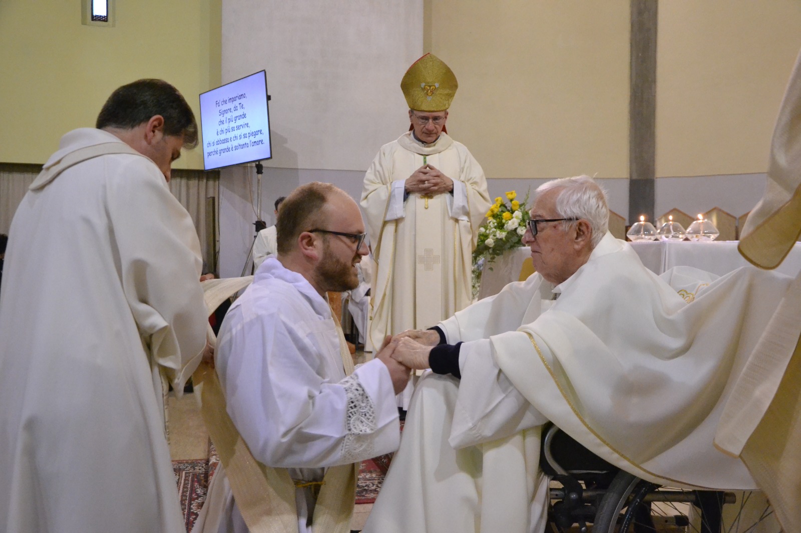 Immagine per Cristiano Brumat ordinato diacono, festa a Monfalcone per il seminarista goriziano