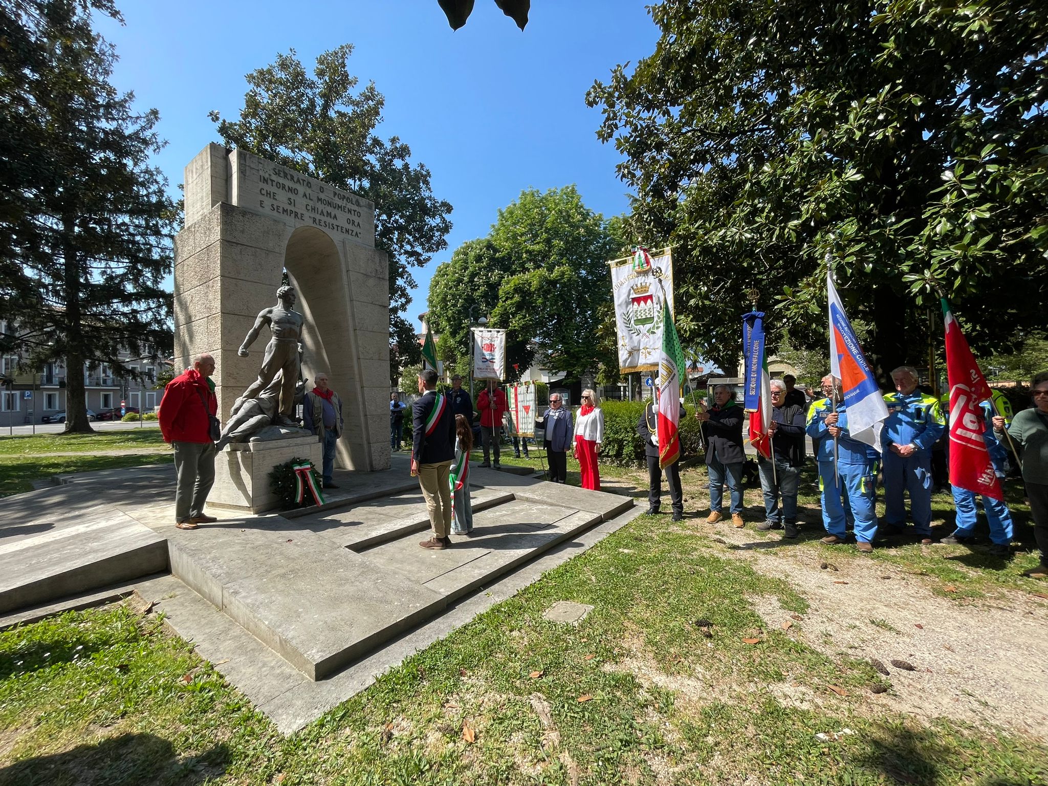 Immagine per «Il fascismo sta tornando a casa nostra»: da Ronchi il monito a ricordare la Resistenza e «il sacrificio» 