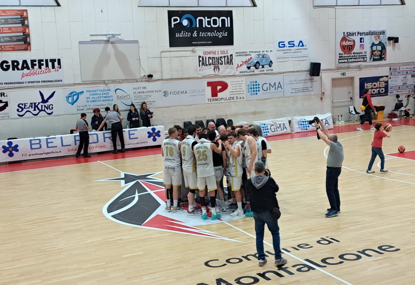 Immagine per Falconstar, missione playoff compiuta: battuta Virtus Padova per 98-79