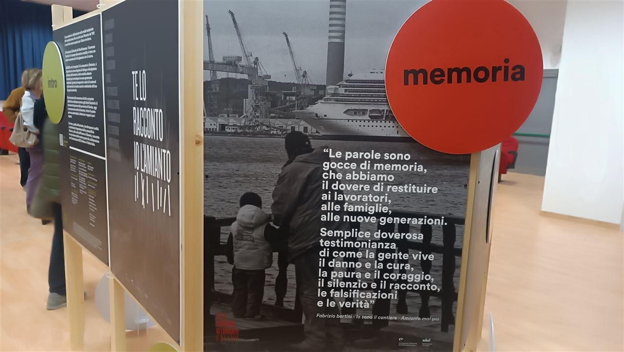 Immagine per Il focus sull’amianto a Staranzano: in arrivo mostra, tavola rotonda e performance di teatro e musica 