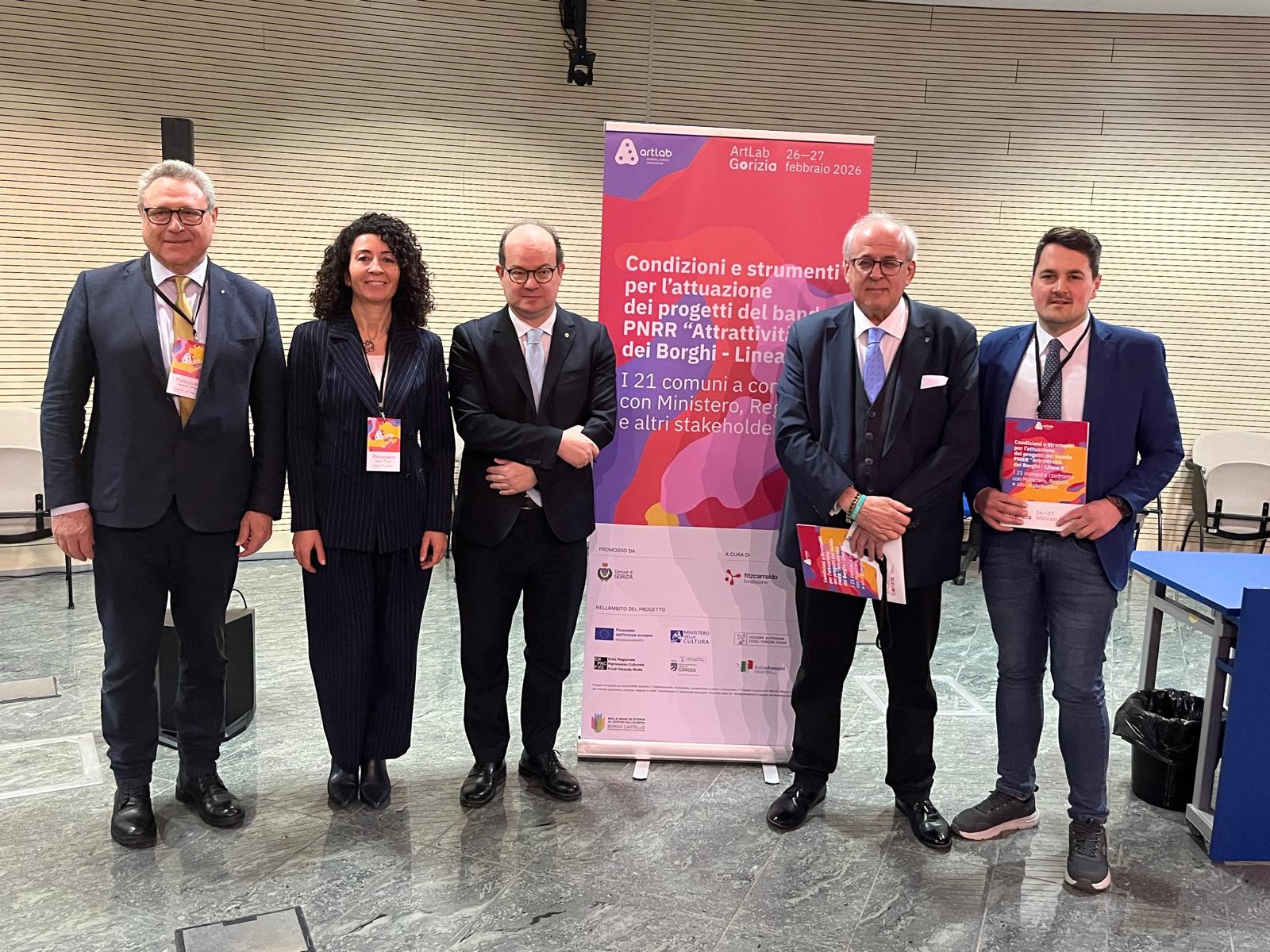 Immagine per L'assessore regionale Anzil all'apertura di ‘ArtLab 2026’: «Frontiera è confronto aperto con altre identità»