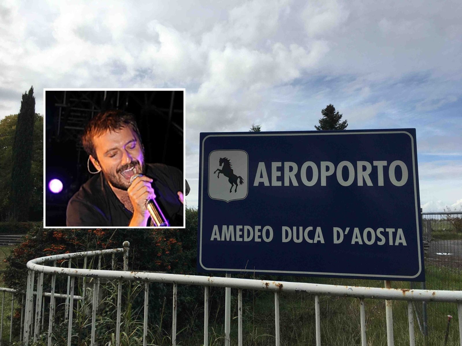 Immagine per Cesare Cremonini battezza l'Aeroporto Duca d'Aosta di Gorizia, il 31 maggio la data zero di 'Cremonini Live26'