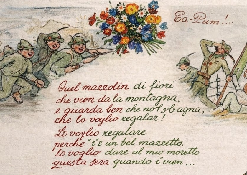 Le ‘Canzoni alpine illustrate’ di de Polo Saibanti in mostra a Borgo San Mauro dal 25 gennaio 