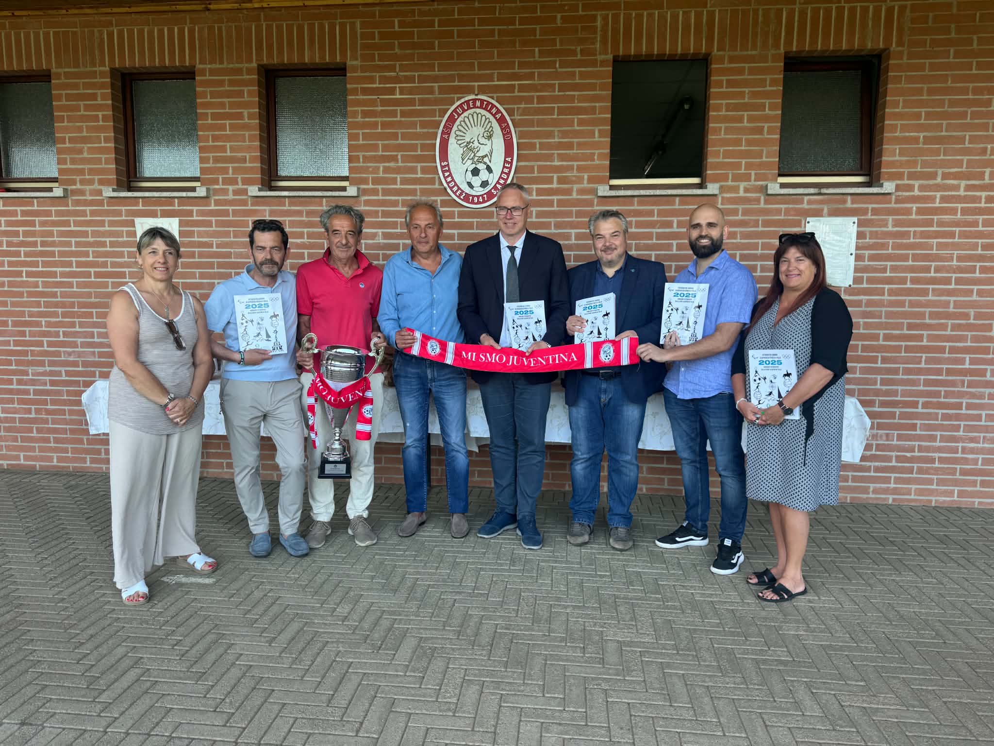 Immagine per «Juventina presidio sociale e culturale prezioso per Gorizia»: Bernardis e Bordin in visita al club di Sant’Andrea 