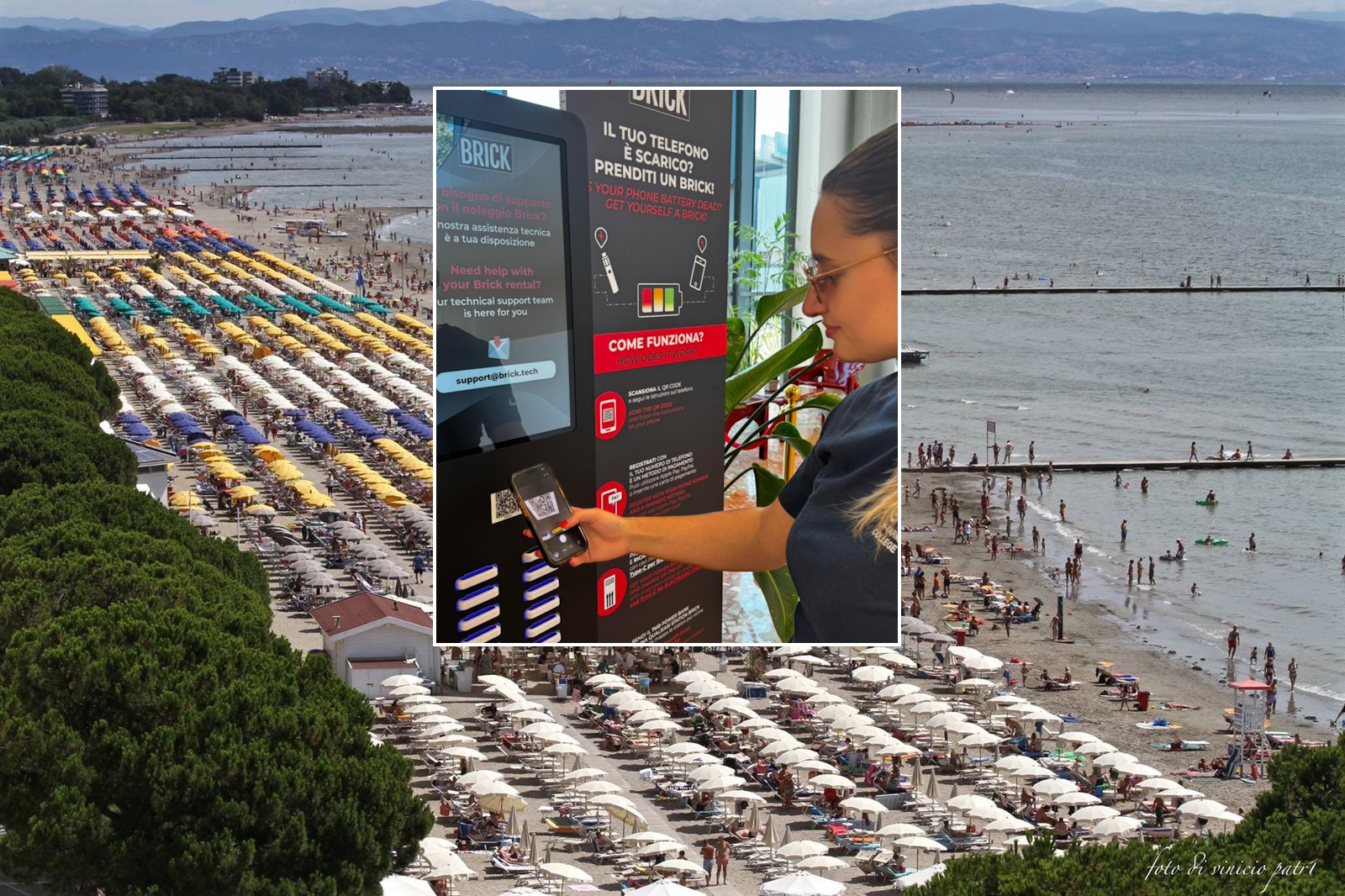 Immagine per Allo stabilimento Git di Grado arriva il servizio di power bank sharing con cinque stazioni 