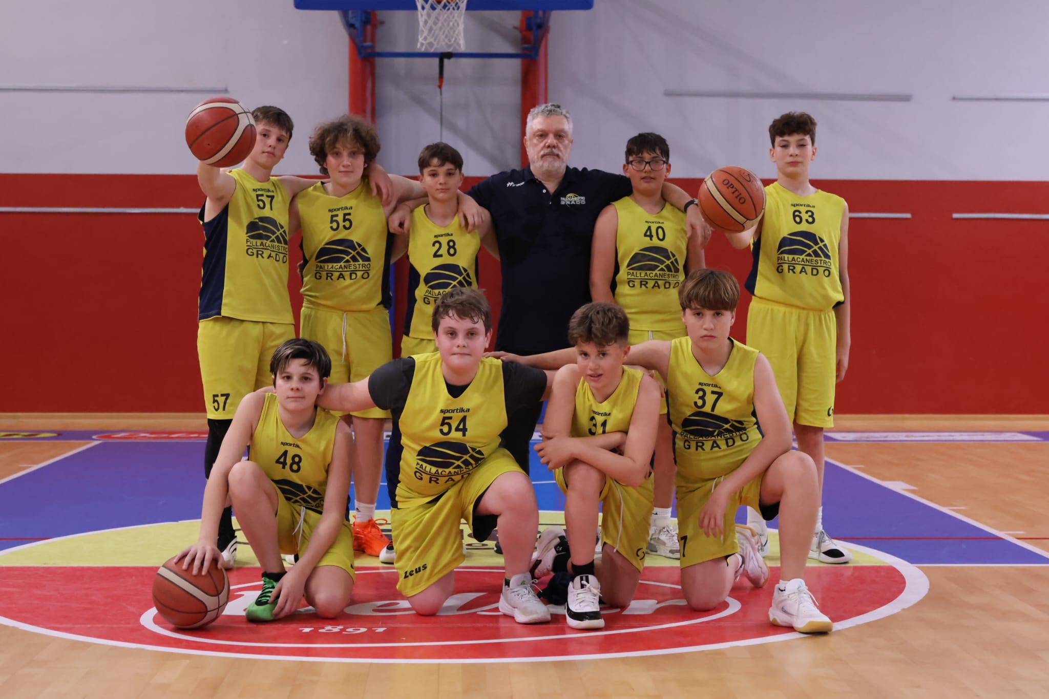 Pallacanestro Grado, finisce una «stagione da sogno» tra vittorie provinciali Under 13 e 14 e convocazioni federali 