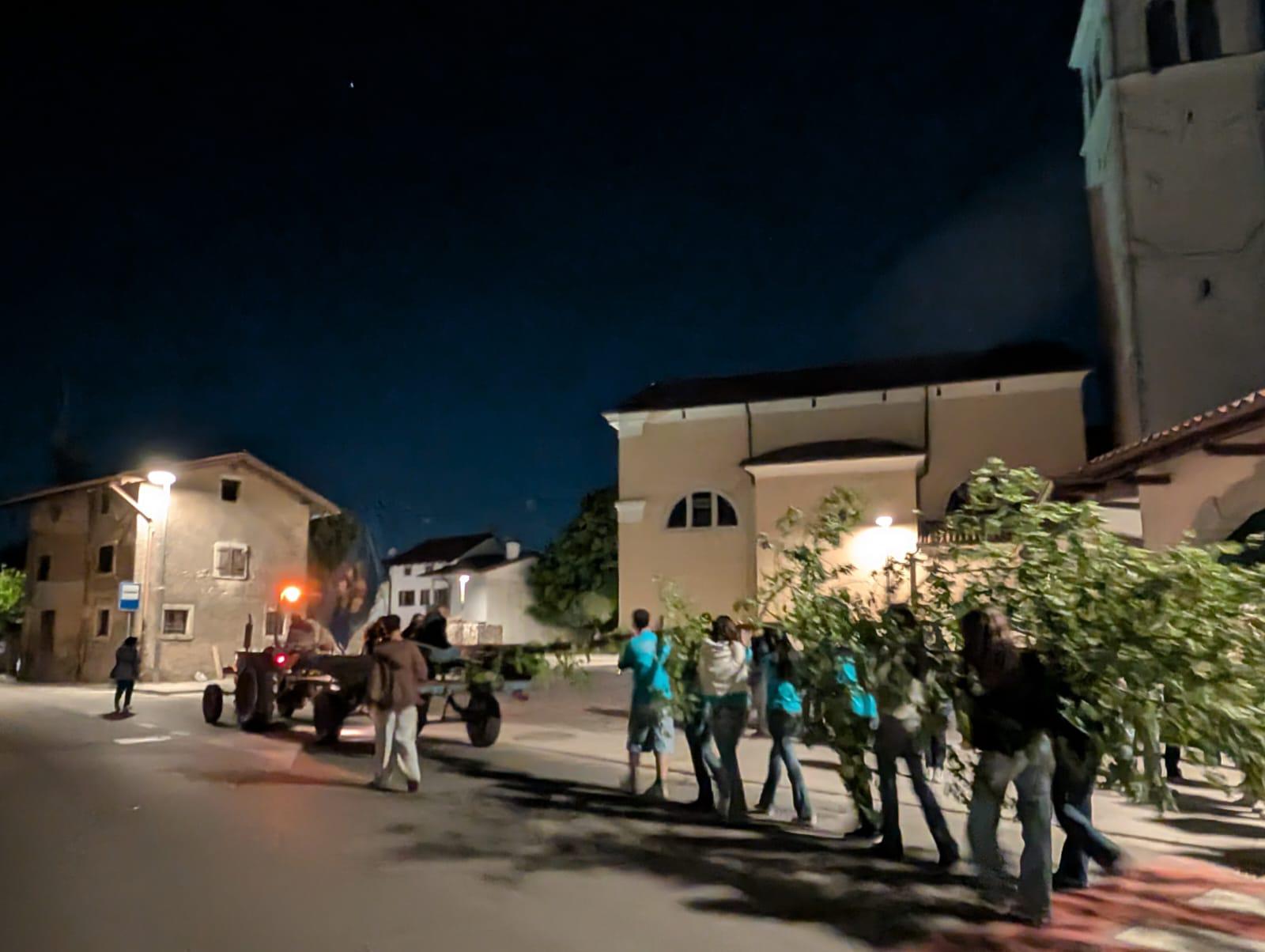 Immagine per Nel Goriziano tornano i Maj - Mlaj. Festa per i coscritti classe 2008