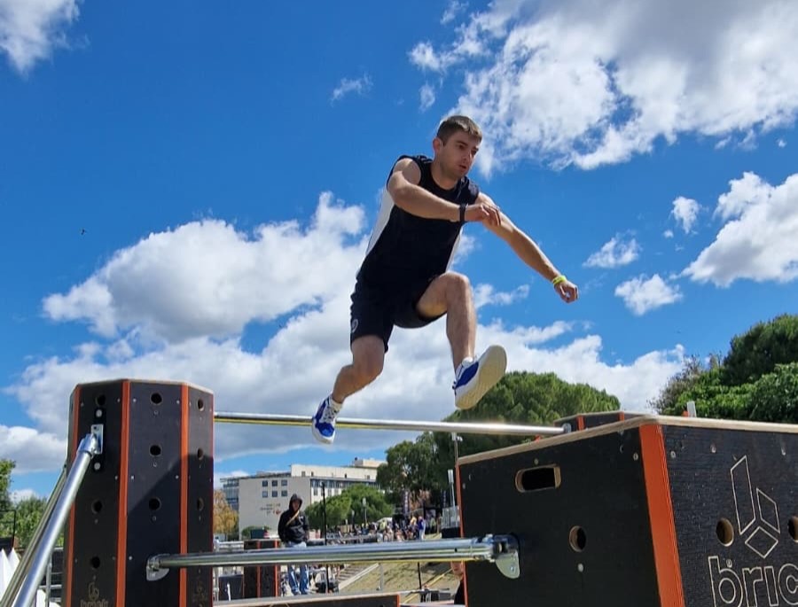 Immagine per Coppa del Mondo di Parkour, in finale speed il goriziano Luca Demarchi: podio sfiorato per 6 millisecondi 