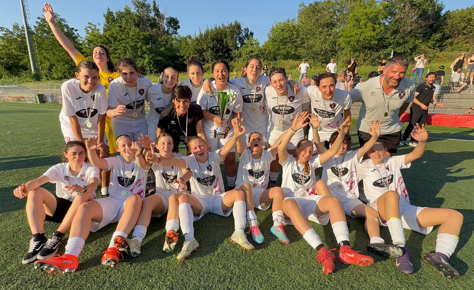 Immagine per Trieste Victory Academy campione Silver: la nuova realtà del calcio femminile nelle parole della gradese Pinatti