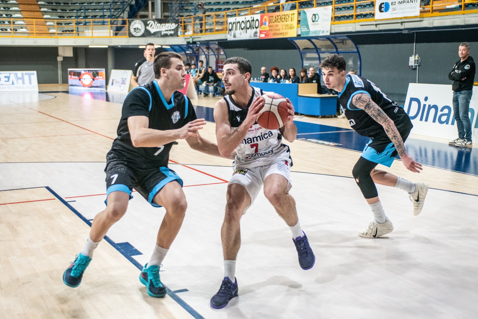 Immagine per La Dinamo Gorizia si riscatta dopo il ko a Monfalcone e vince 89 a 64 con Olimpia Castello