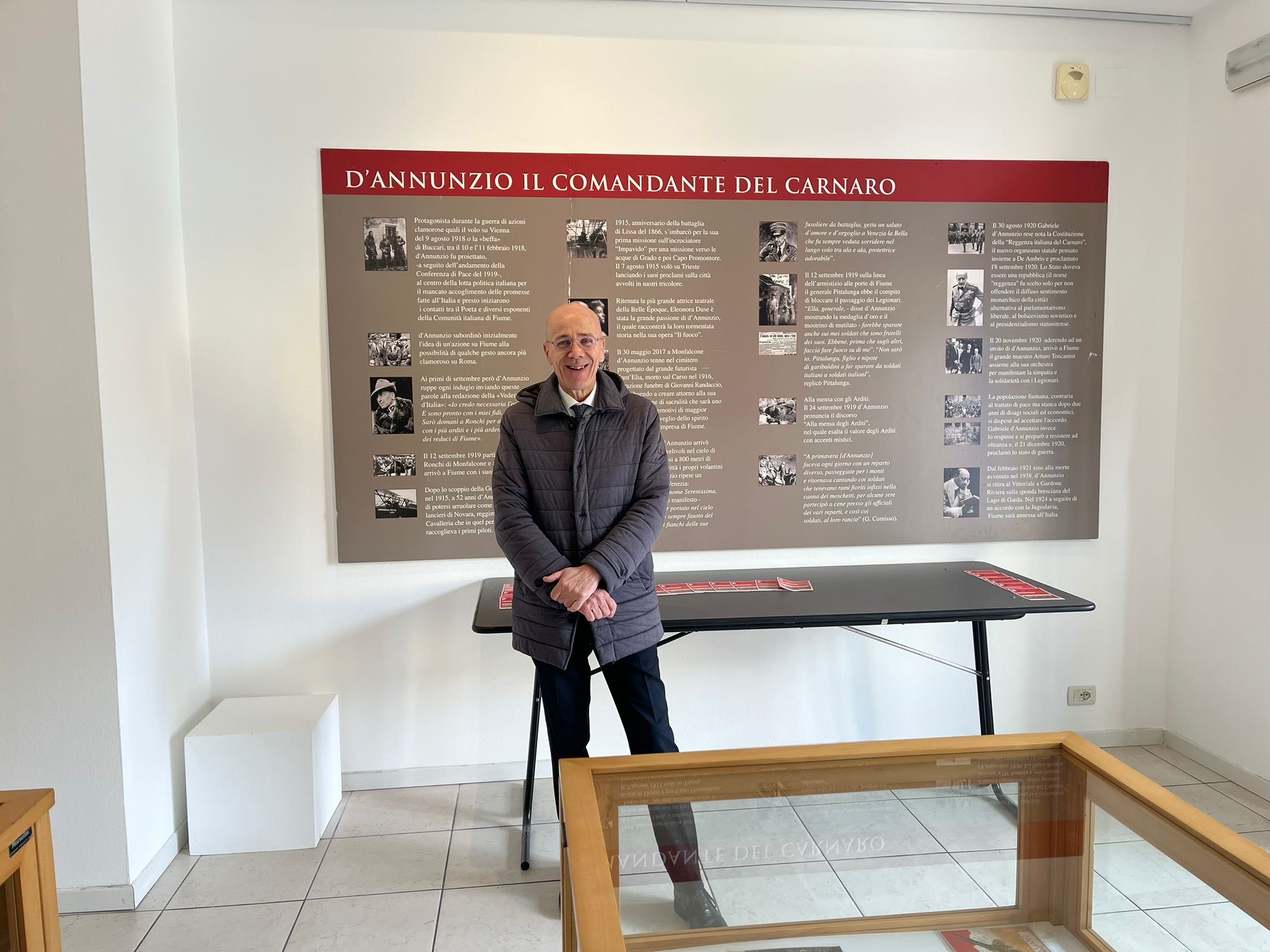 Immagine per Fotonotizia - Ungaretti, D’Annunzio e Sant’Elia in mostra alla Galleria Antiche mura di Monfalcone