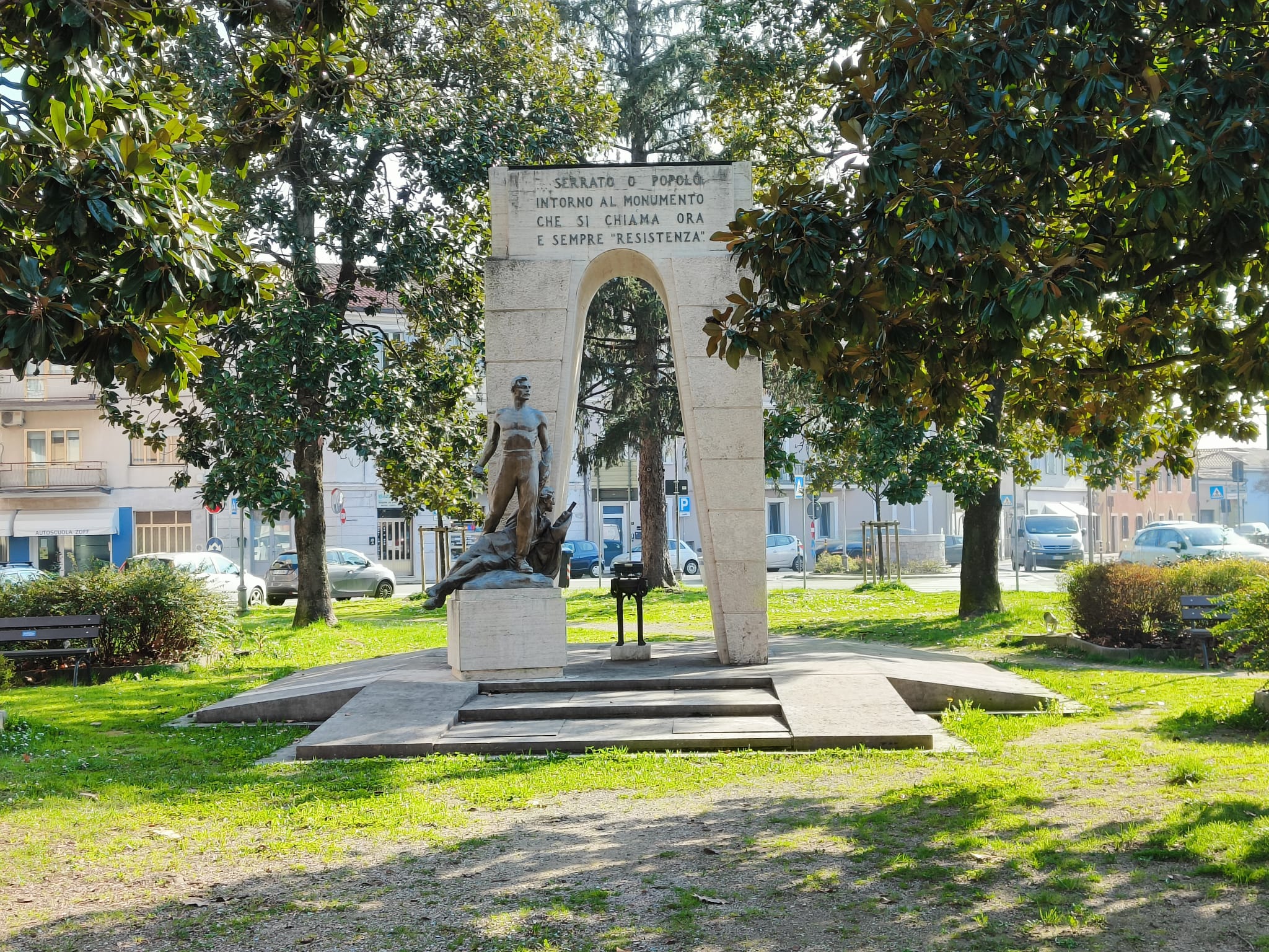 Immagine per Presidio di Ronchi dei Partigiani e Caffé Esperanto in piazza Unità «contro il revisionismo, per una memoria antifascista»