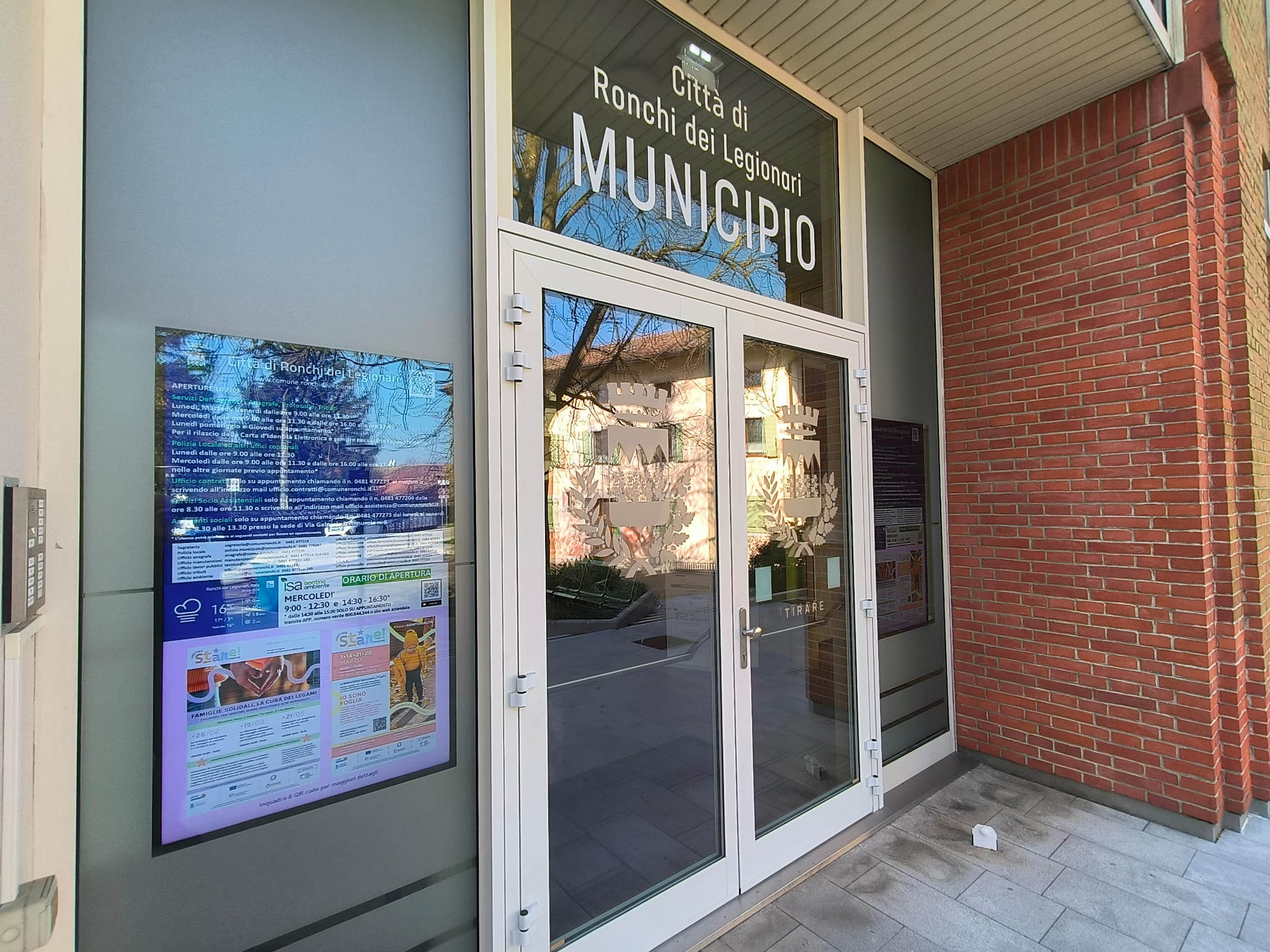 Immagine per Passaggio alla carta d’identità elettronica, a Ronchi due aperture straordinarie dell'Ufficio Anagrafe 