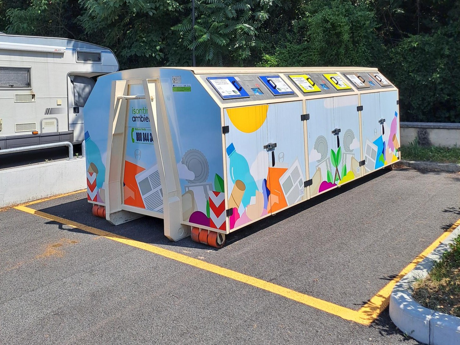 Immagine per Gorizia, due nuove isole ecologiche informatizzate nel rione di Sant’Anna e all’area camper di viale Oriani 