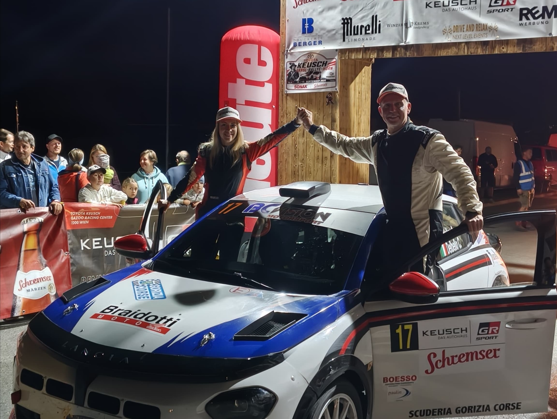 Immagine per Gorizia Corse, Mlakar e Delbello trionfanti alla penultima gara dell’Alpe Adria Rally Cup