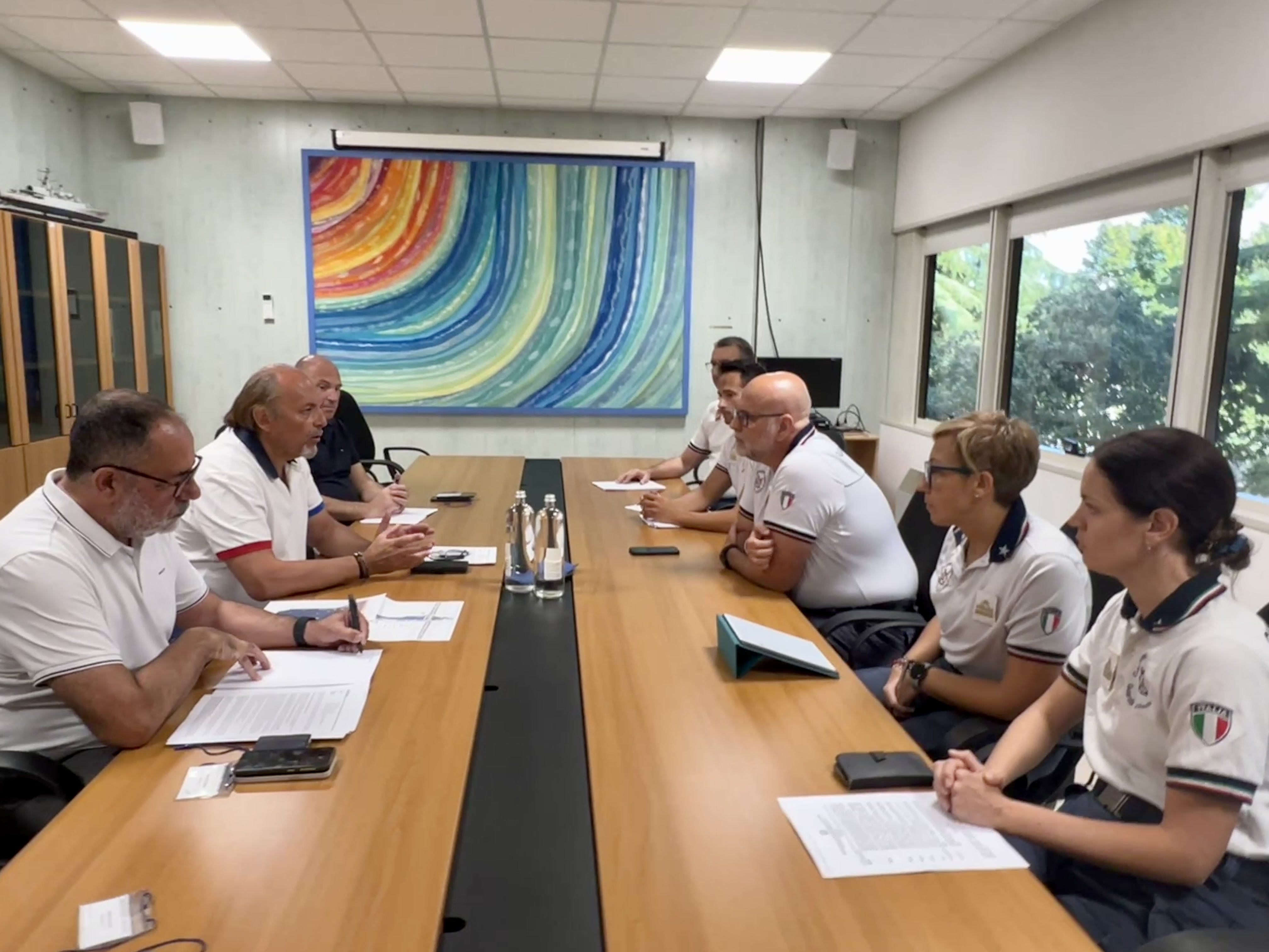 Disciplinare la pesca nel Porticciolo Nazario Sauro: il sindaco Fasan incontra la Capitaneria di Porto