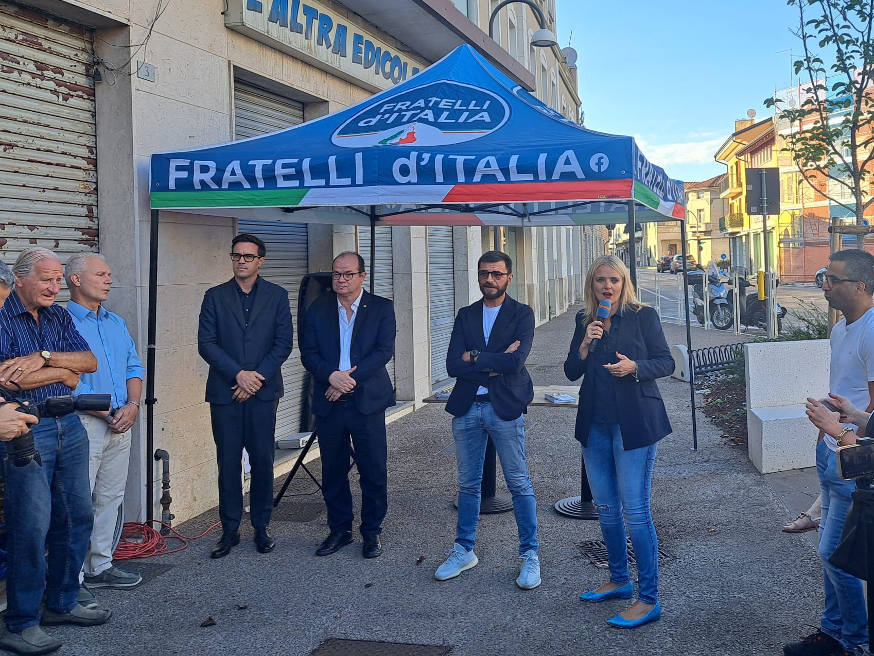 Giustizia, sicurezza e misure per il territorio: parte da Ronchi la campagna estiva di Fratelli d’Italia in Fvg 