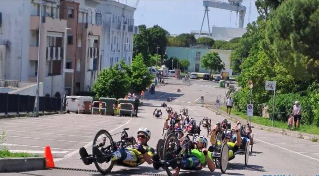 Immagine per Il Giro d'Italia di hand-bike si prepara a tornare a Monfalcone, l’appuntamento quest'estate