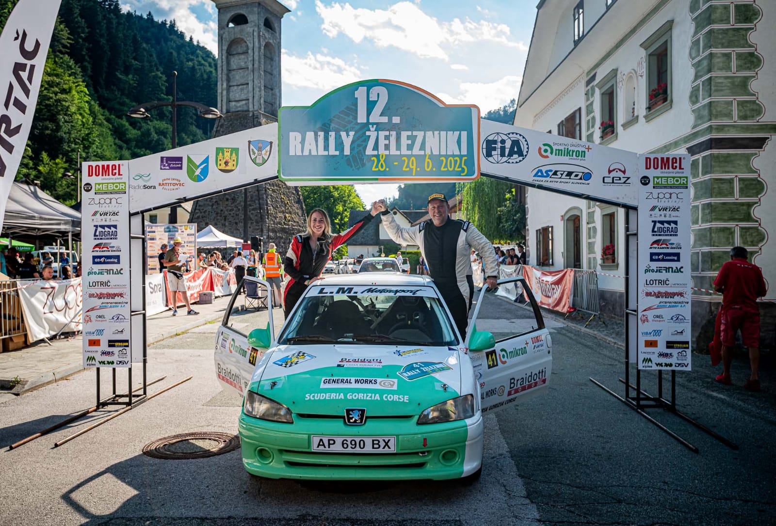 Immagine per La Scuderia Gorizia Corse porta a casa il 25esimo posto assoluto al Rally Zelezniki
