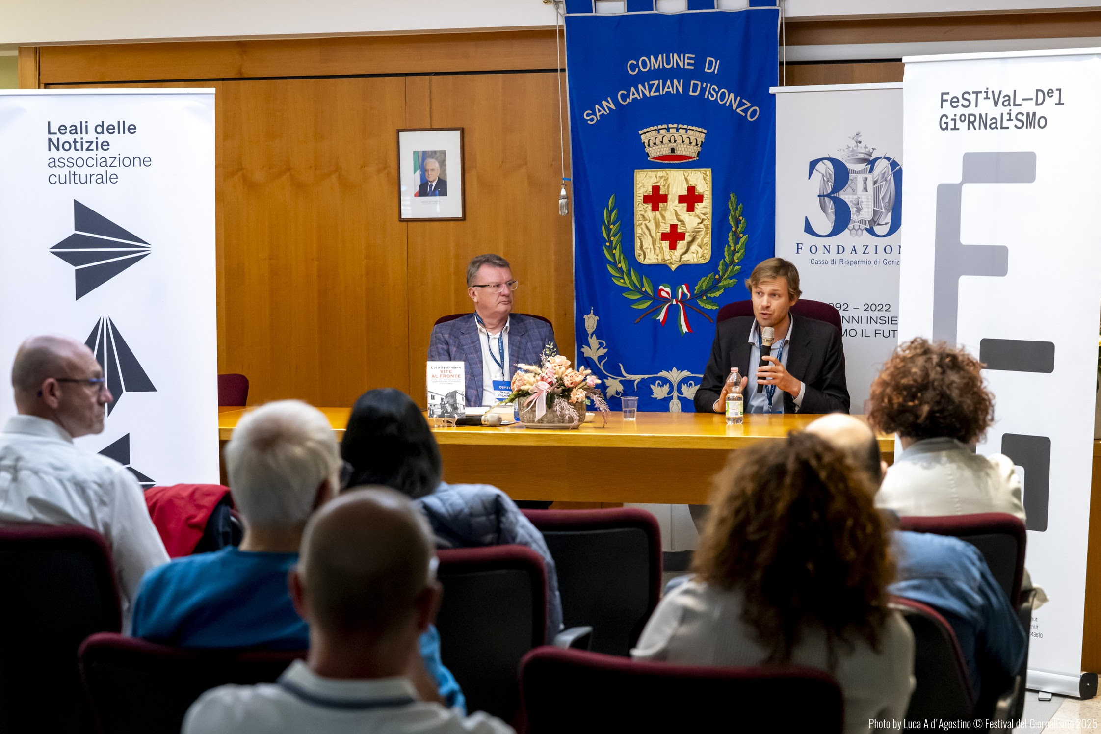 Copertina per Ai nastri di partenza il Festival del Giornalismo, da 11 anni l'informazione è protagonista a Ronchi dei Legionari