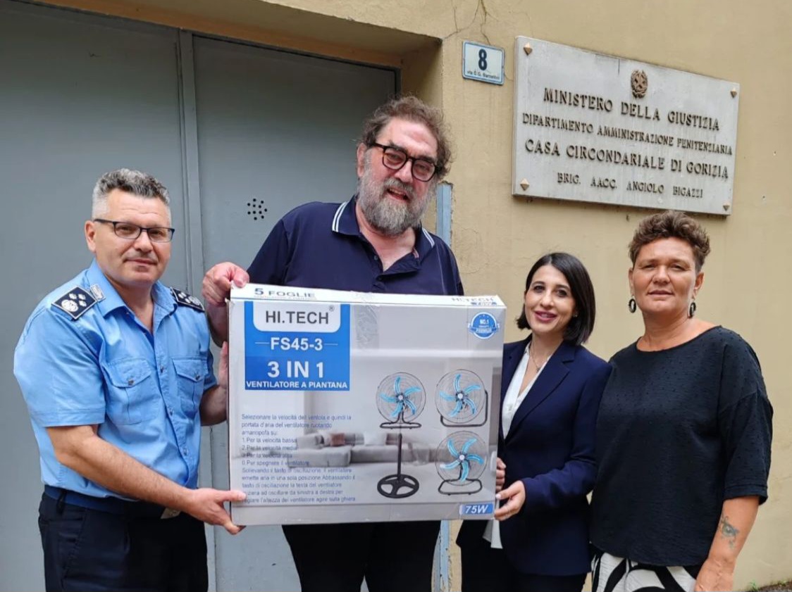 Gorizia, la Caritas Diocesana dona 35 ventilatori alla Casa Circondariale. Raccolta solidale nelle comunità parrocchiali