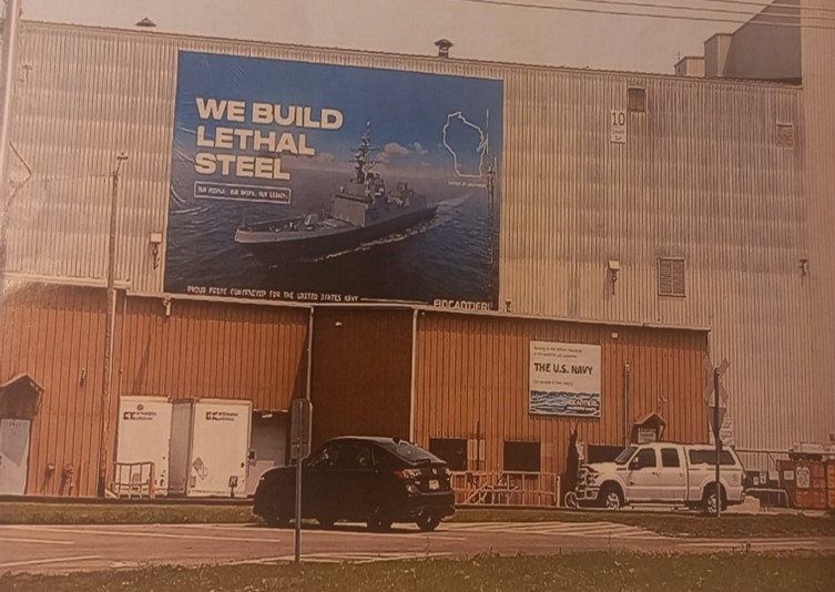 Copertina per Lettere – ‘We Build Lethal Steel - Costruiamo acciaio letale’