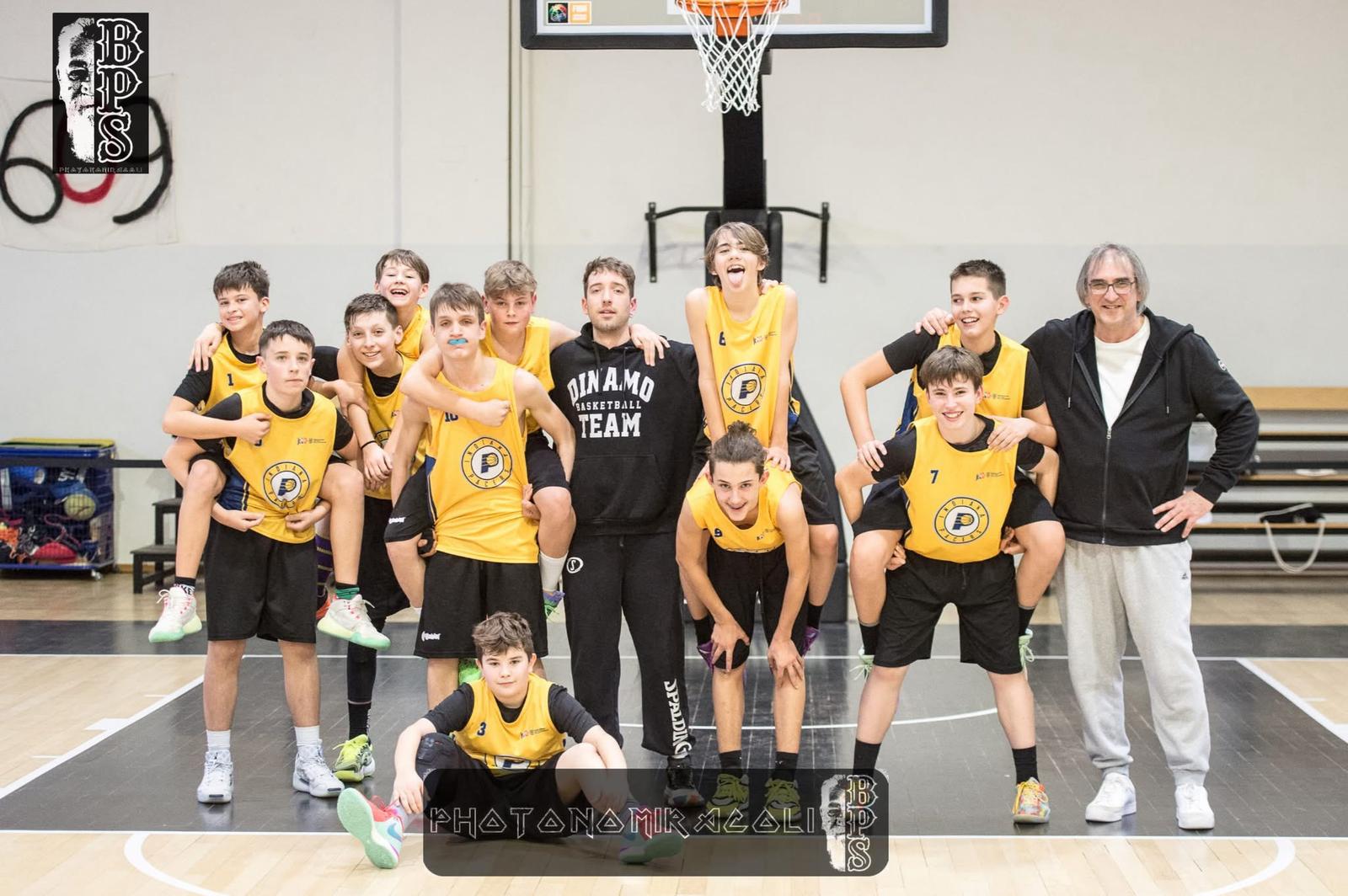 Copertina per Dinamo Gorizia, gli Under 13 si fermano a un passo dalla finale regionale: la vittoria di ritorno sull’Ubc Udine non basta