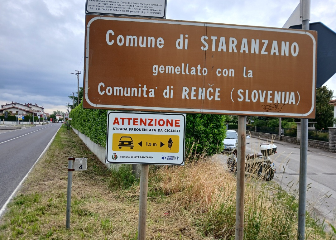 Staranzano aderisce alla campagna ‘Un metro e mezzo dalla vita’, il plauso del consigliere Panarito  