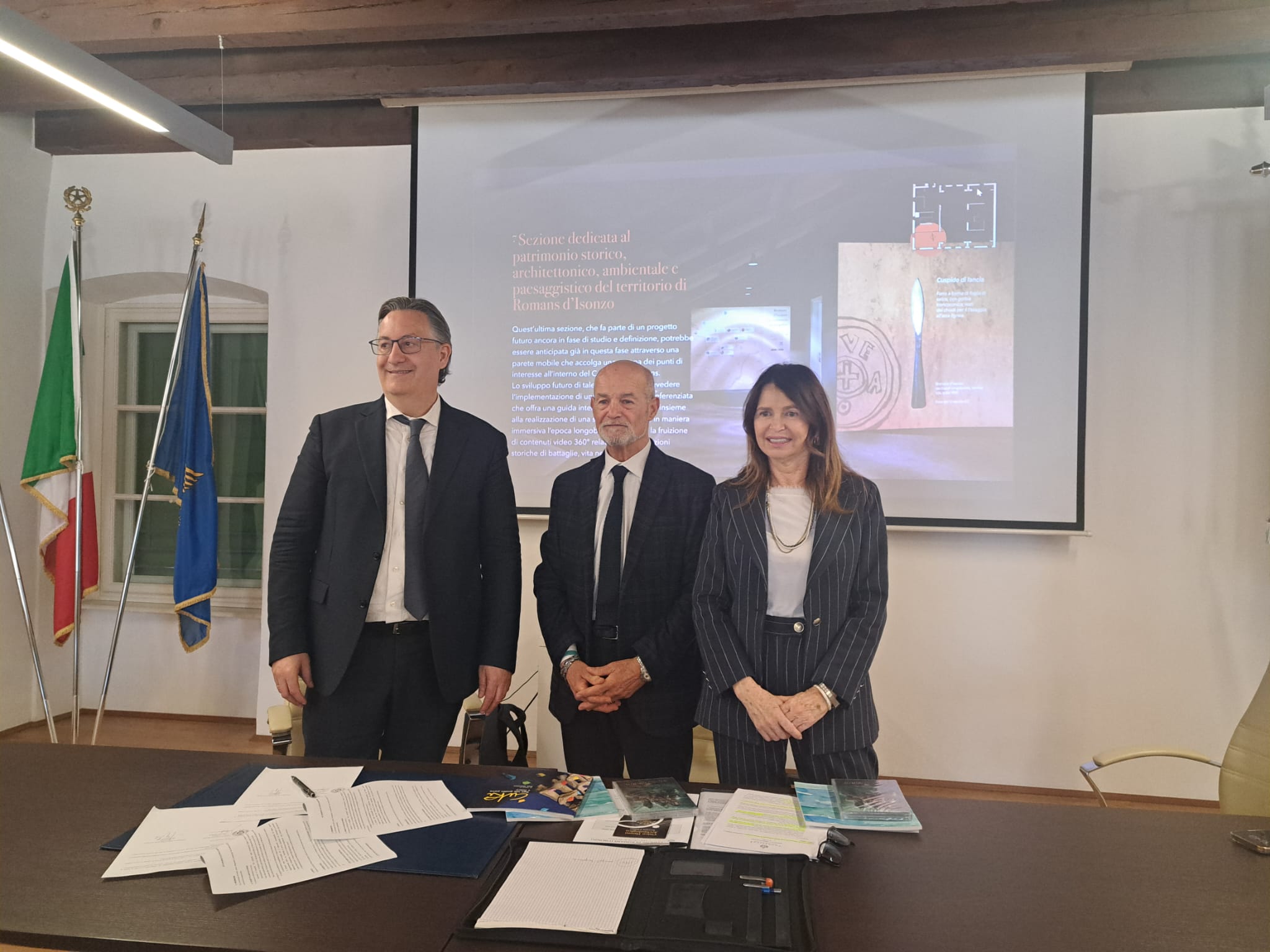 Copertina per La storia longobarda di Romans entra in GoGreen, nuova sede con percorso multimediale per il Civico Museo Archeologico