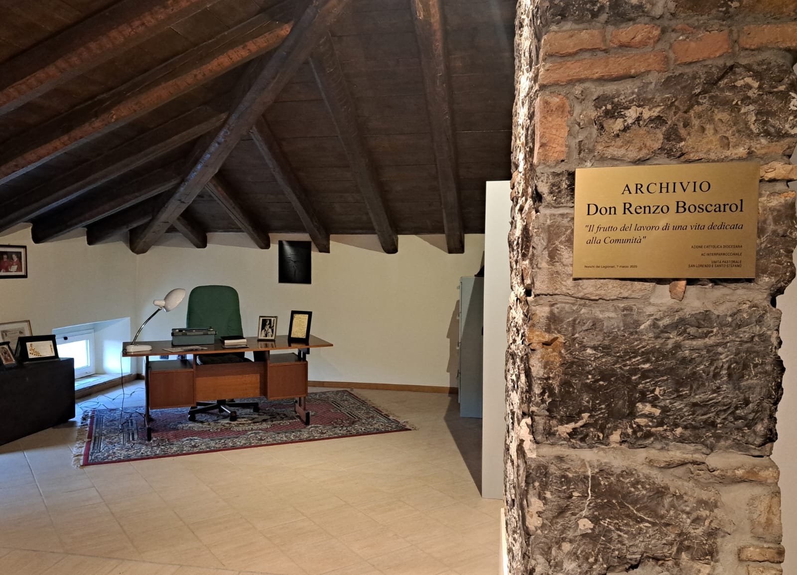 Immagine per Dentro l’archivio don Renzo Boscarol a Ronchi: pagine di vita e fede per un giornalismo «al servizio dei lettori»