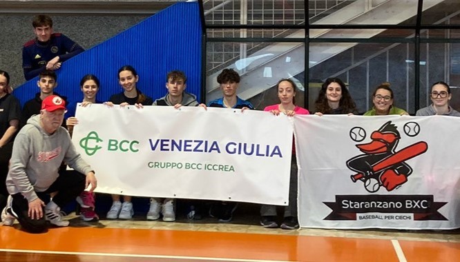 Immagine per Asd Staranzano BxC riporta nelle scuole il baseball per ciechi, le nuove lezioni da gennaio