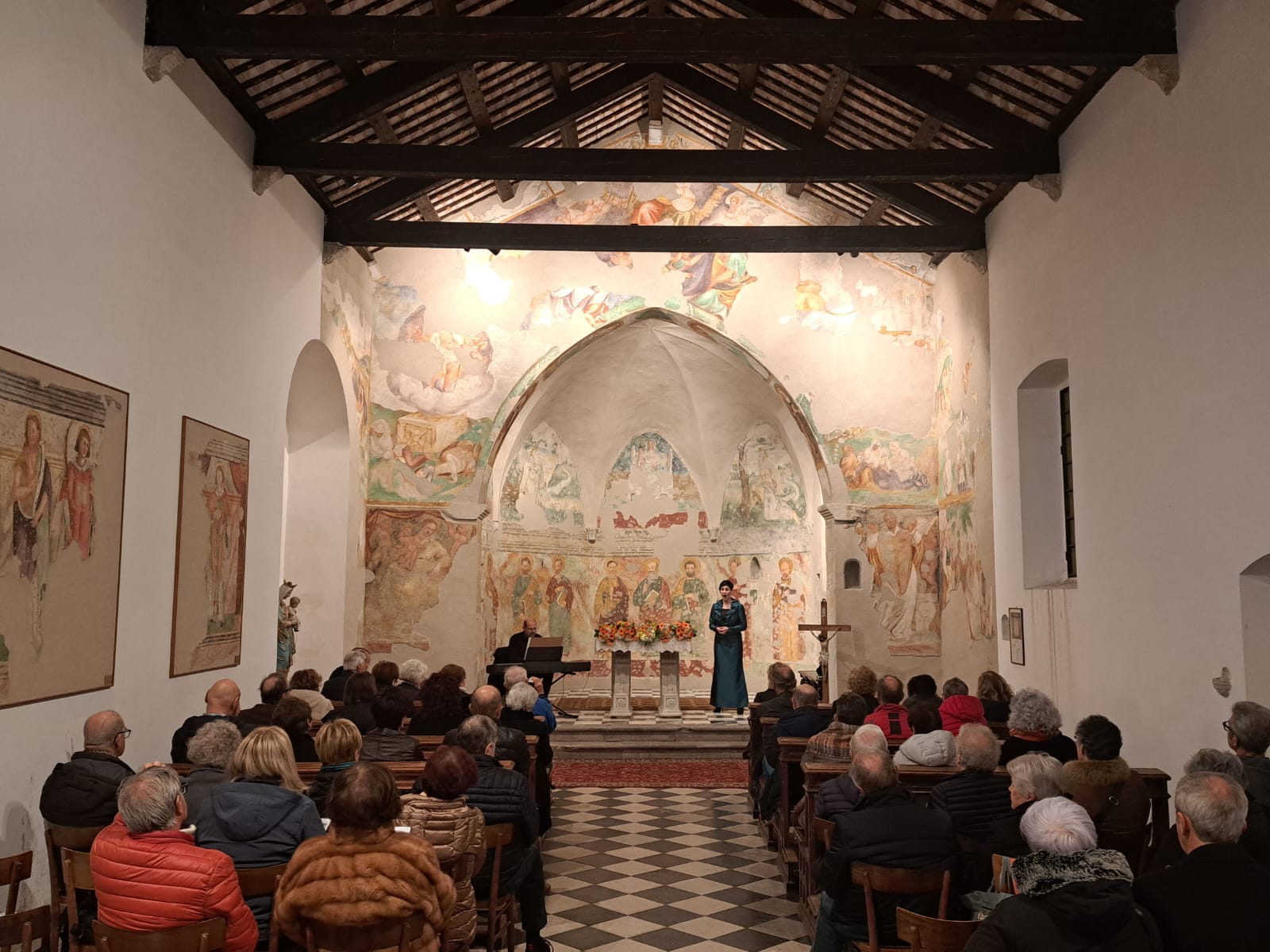 Fogliano festeggia la riapertura di Santa Maria in Monte, lavori per 57mila euro