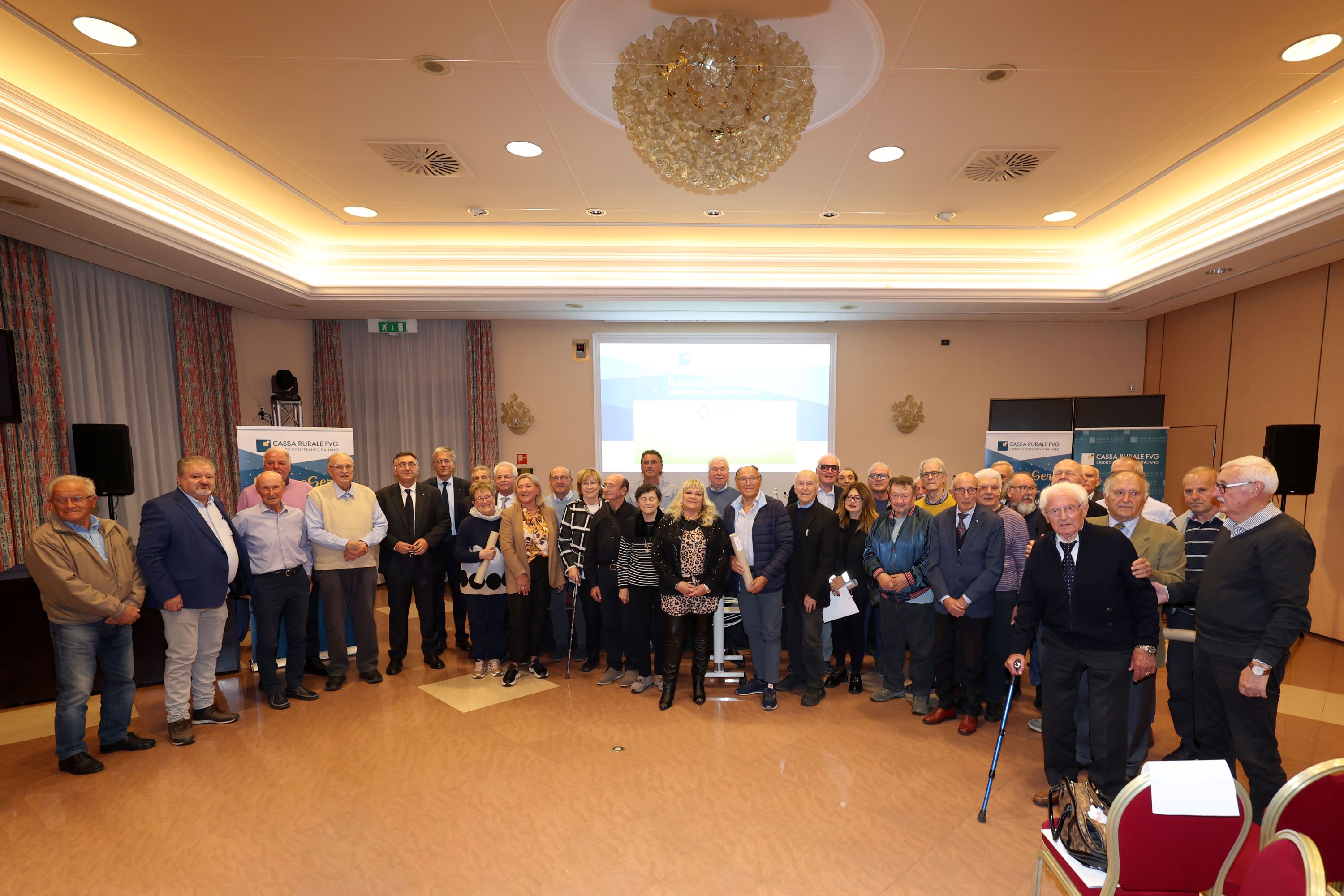 Copertina per Cervignano, Cassa Rurale Fvg celebra l’Anno Internazionale delle Cooperative e premia i soci storici