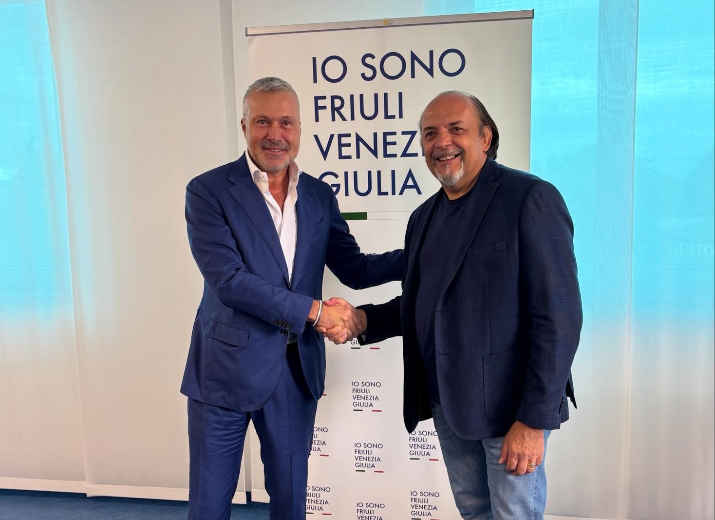 Fotonotizia – Il sindaco Fasan incontra l’assessore Bini, focus su nuovi investimenti a Monfalcone tra economia, nautica e turismo