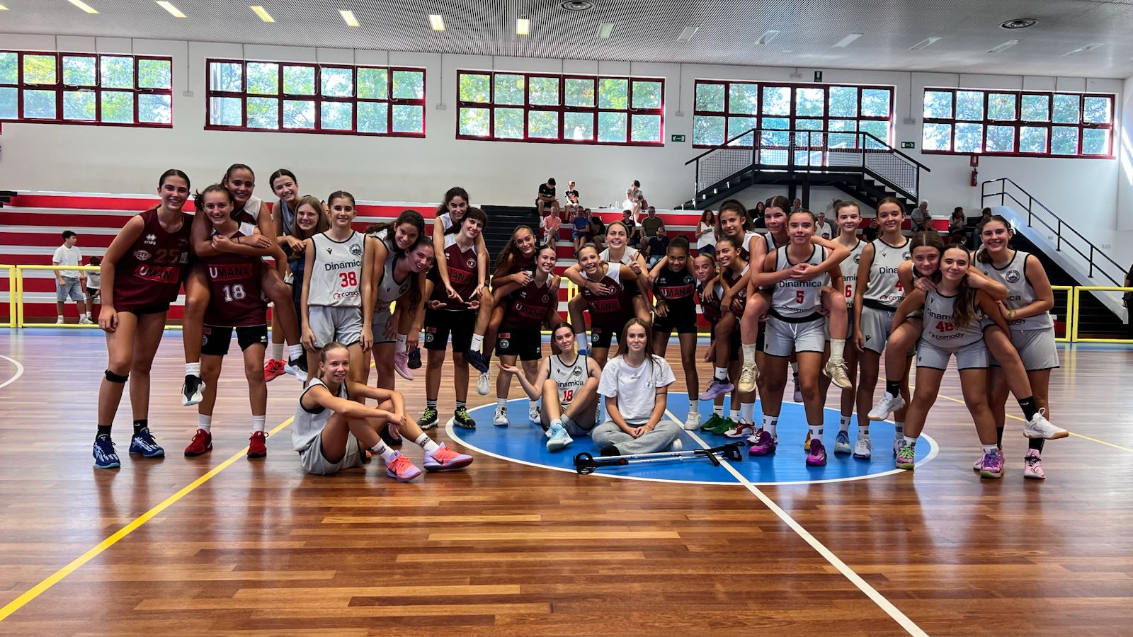 Fotonotizia – Niente vittoria ma buon testa a testa: l'amichevole femminile under 15 della Dinamo Gorizia/Alba Cormons a Venezia