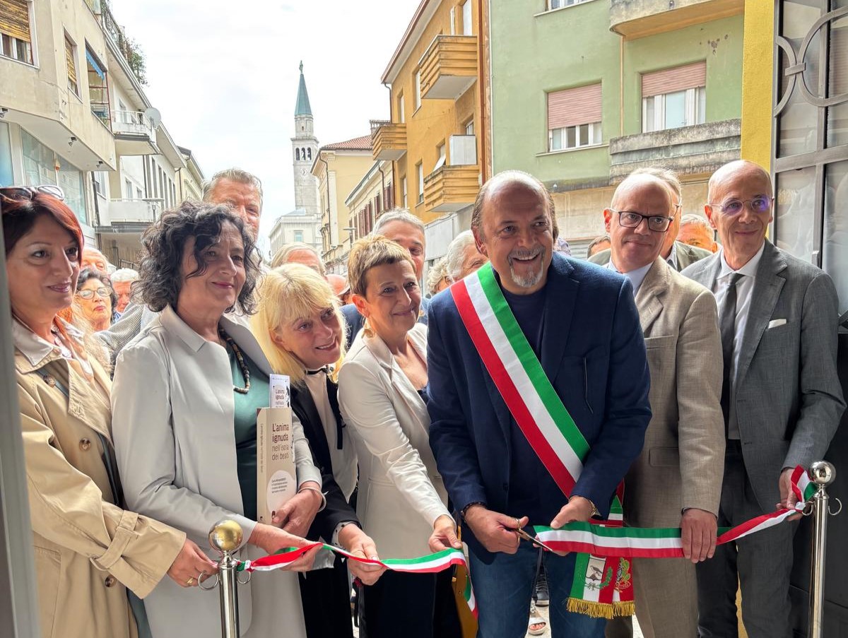 Immagine per Aperta la mostra su Michelstaedter e cultura ebraica nel goriziano, la cerimonia alla Galleria comunale di Monfalcone 