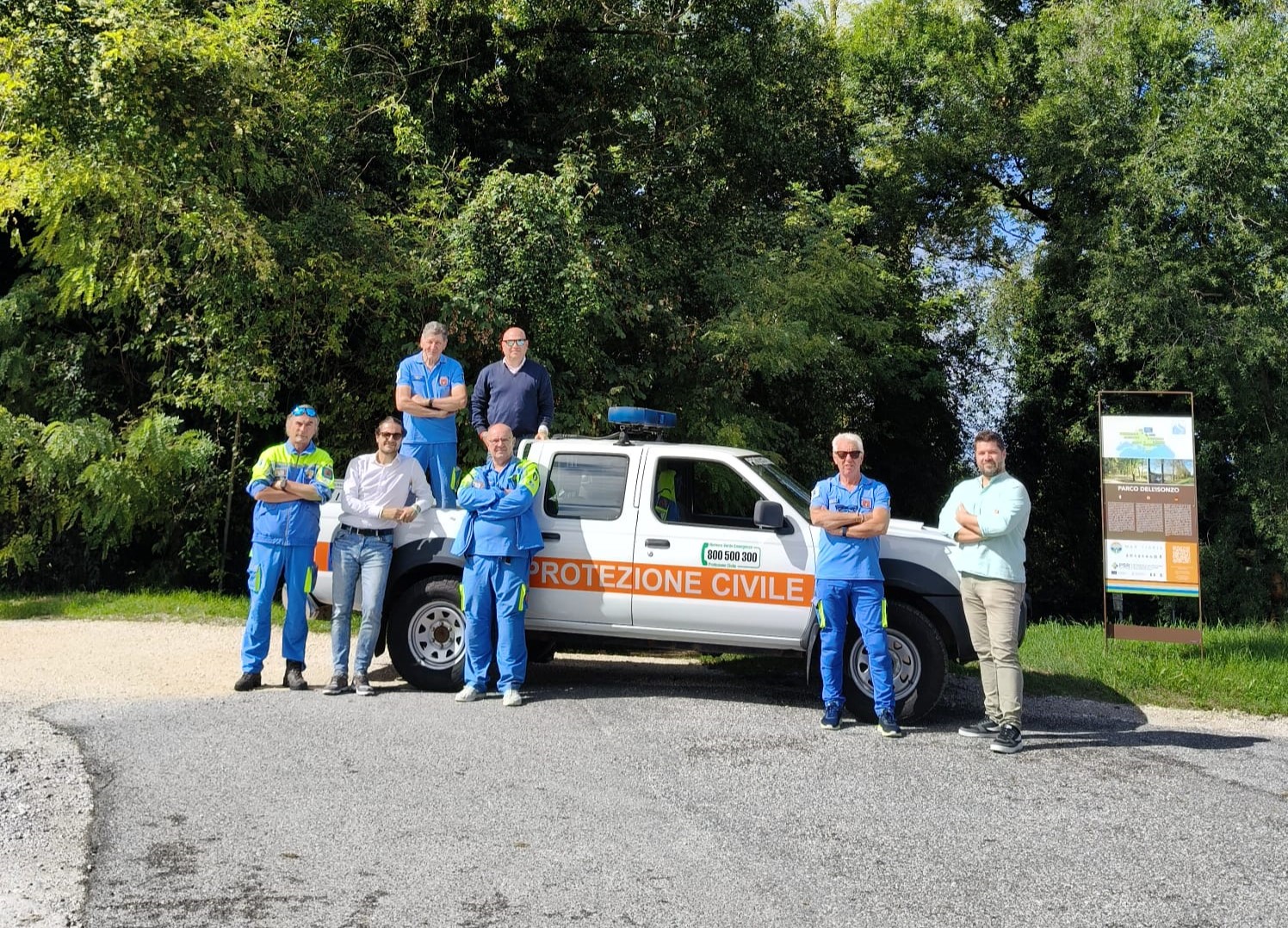 Immagine per Turriaco, arriva mezzo antincendio per la Protezione Civile. Nullaosta sul progetto per il nuovo magazzino attrezzature