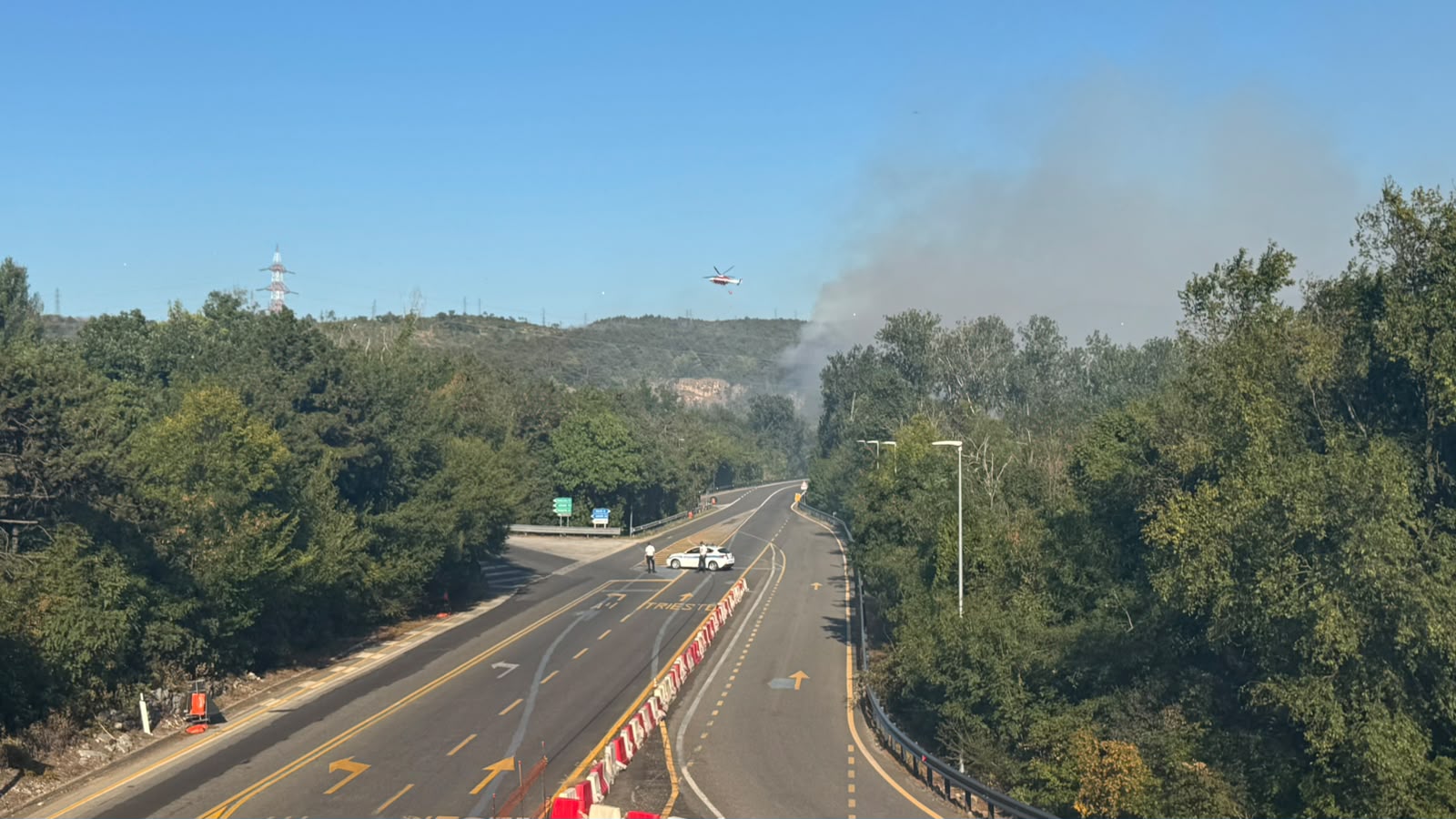 Immagine per Incendi boschivi in Fvg: revocato lo stato di massima pericolosità dei roghi