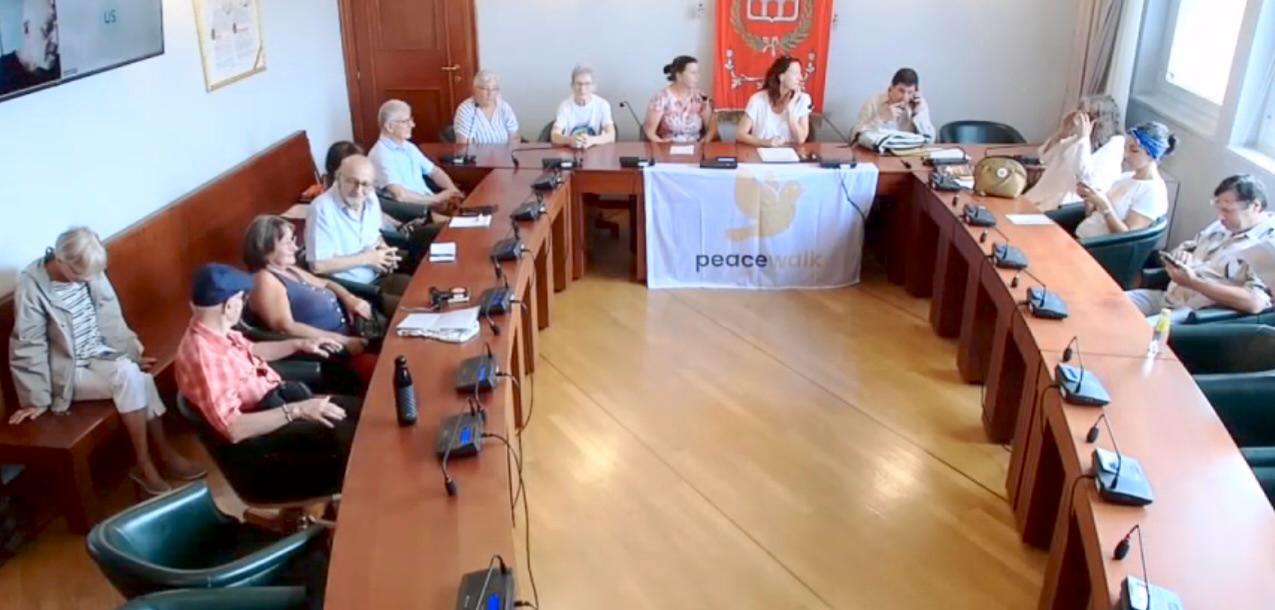 Immagine per La Peace Walk to Jerusalem passa per il Goriziano: tappe ad Aquileia, Fiumicello Villa Vicentina e Duino Aurisina