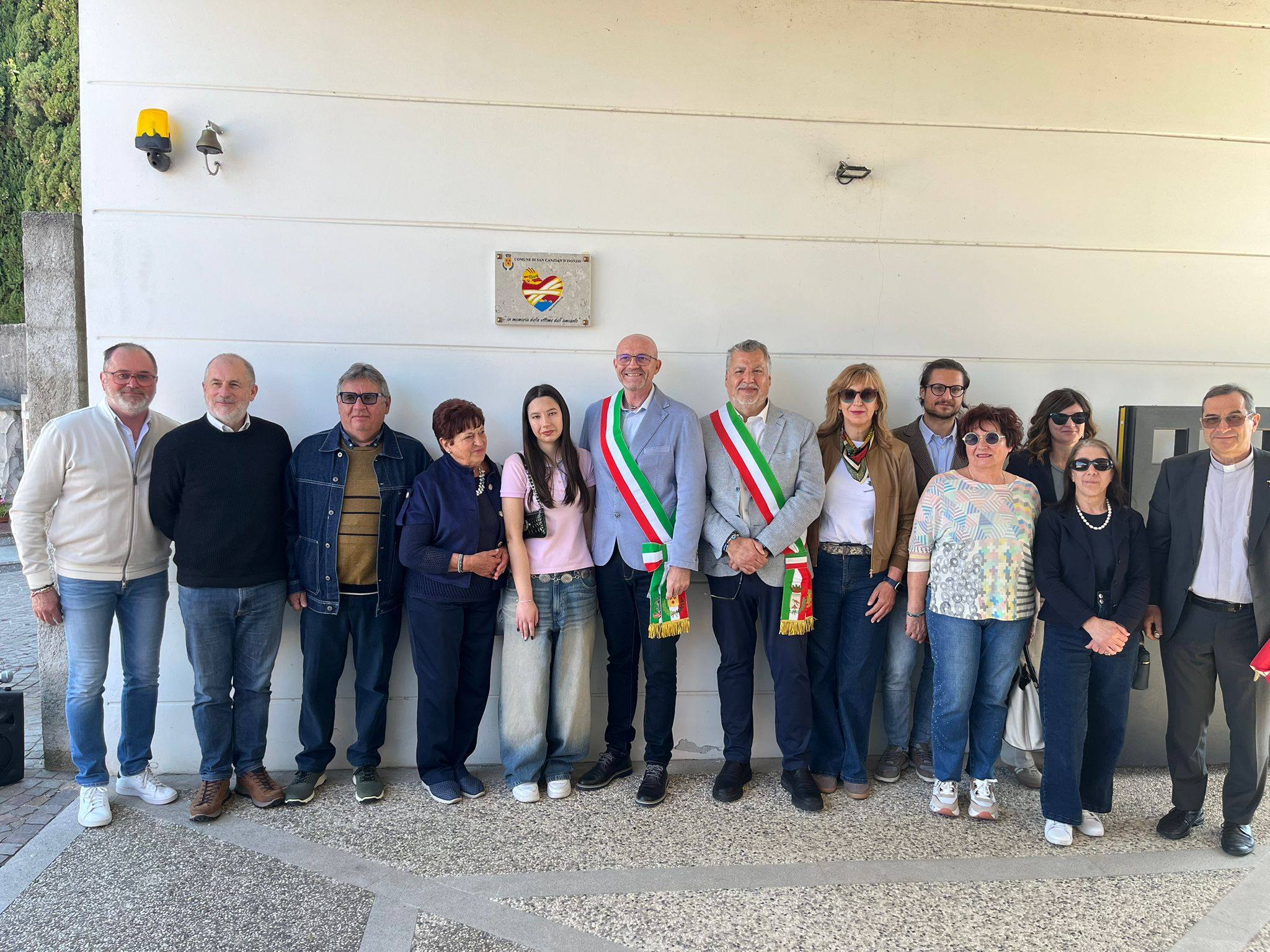 Immagine per San Canzian ricorda le vittime dell’amianto, ecco la nuova nuova targa