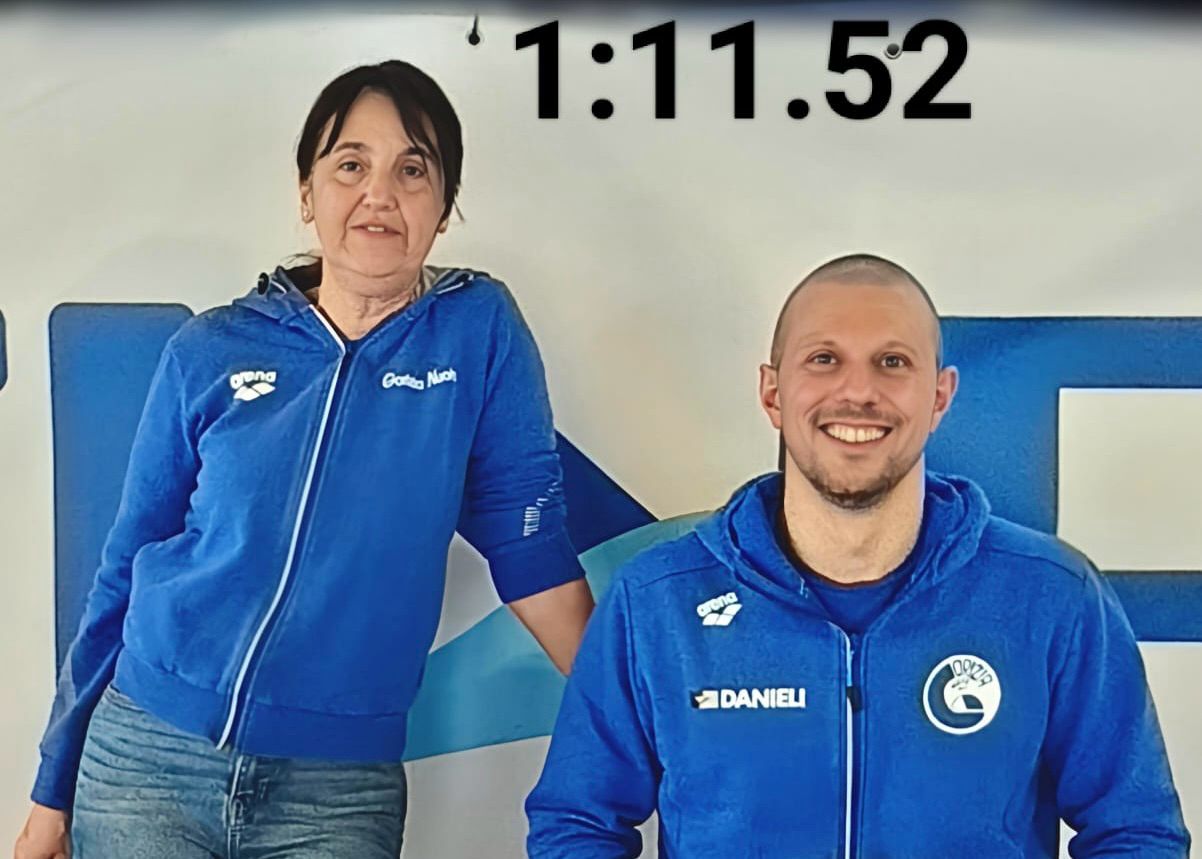 Immagine per Record mondiale per il goriziano Luca Da Prato: abbatte di tre secondi il primato nei '100 dorso S6' dopo 17 anni