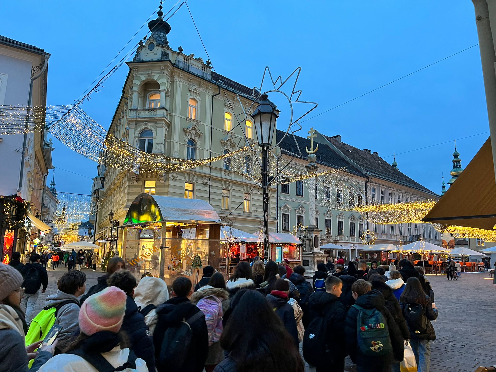 Le classi seconde della scuola media ‘Corridoni’ di Fogliano in gita d’istruzione a Klagenurt